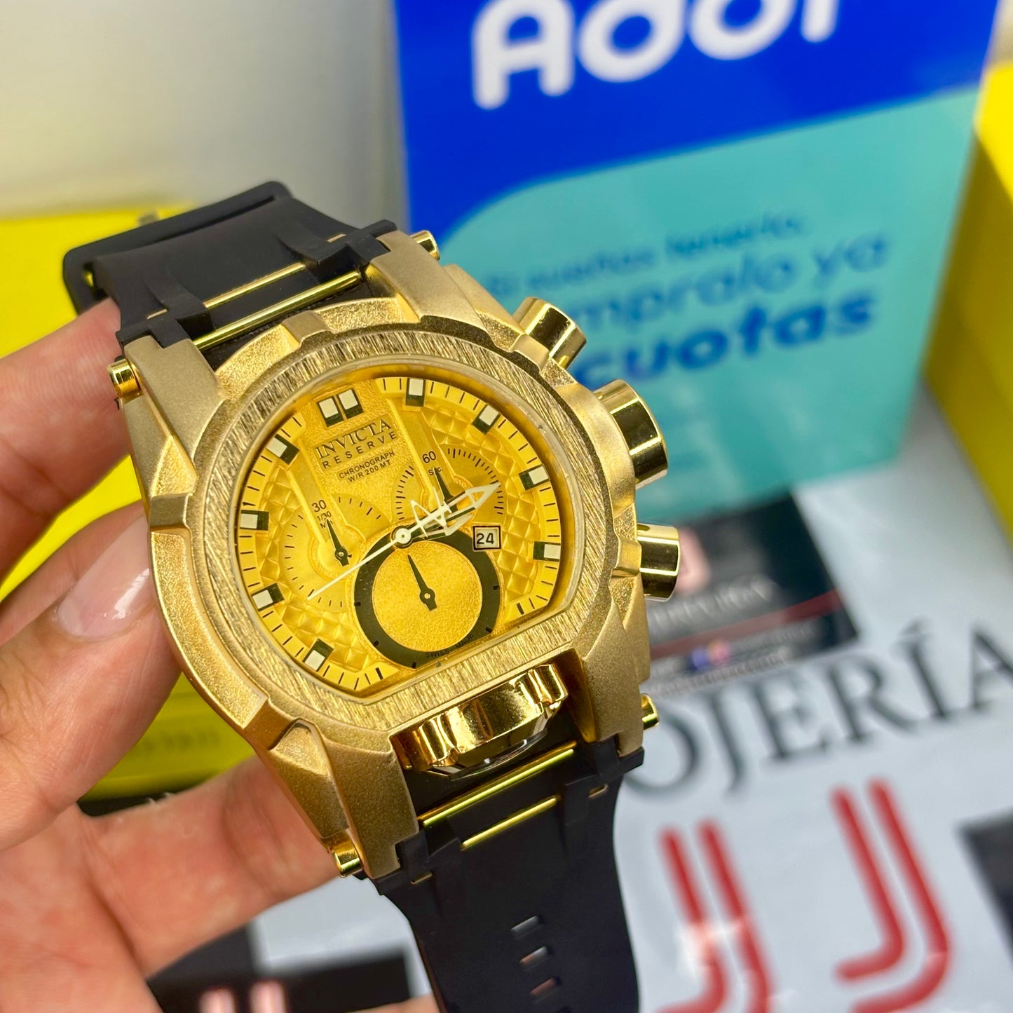 INVICTA BOLT ZEUS GOMA PARA HOMBRE REF-ND
