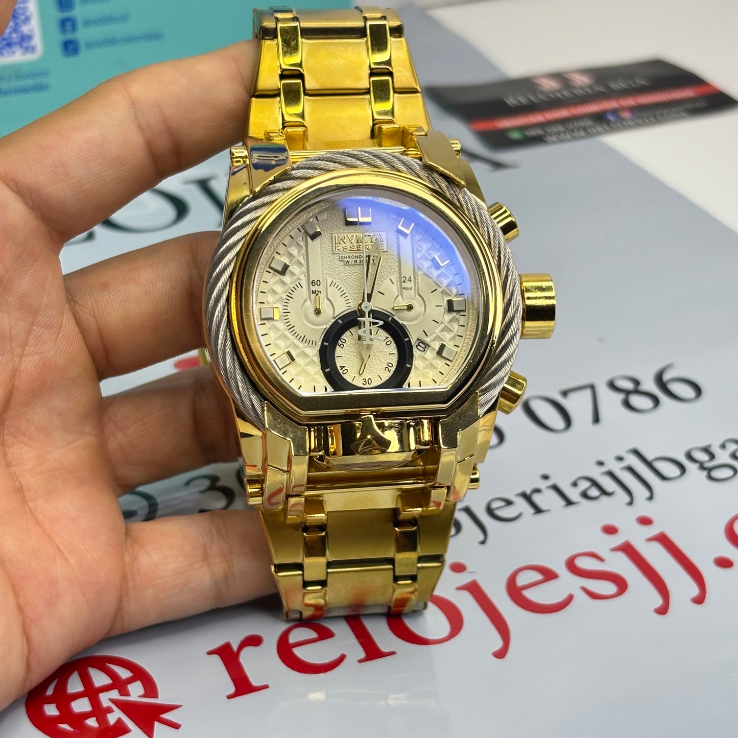 INVICTA BOLT ZEUS ARO FUNCIONAL PARA HOMBRE REF-DB