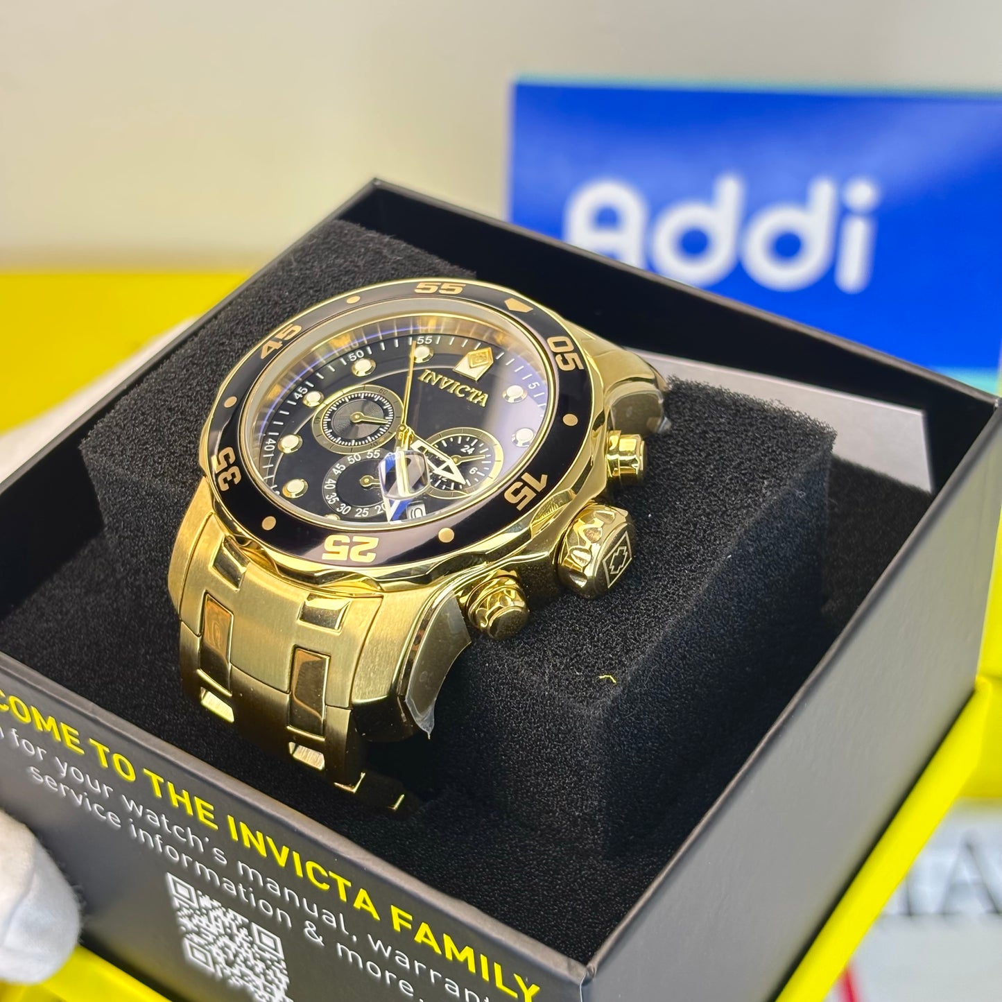 INVICTA PRO DIVER ORIGINAL PARA HOMBRE REF- 0072 - ORO