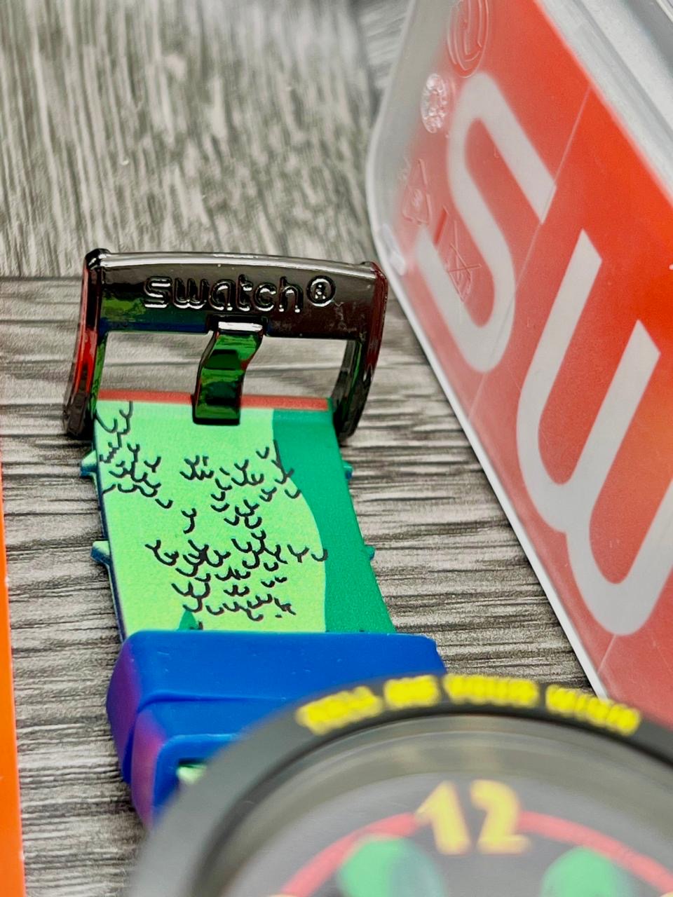 SWATCH UNISEX HOMBRE Y DAMA EDICION SHEN LONG