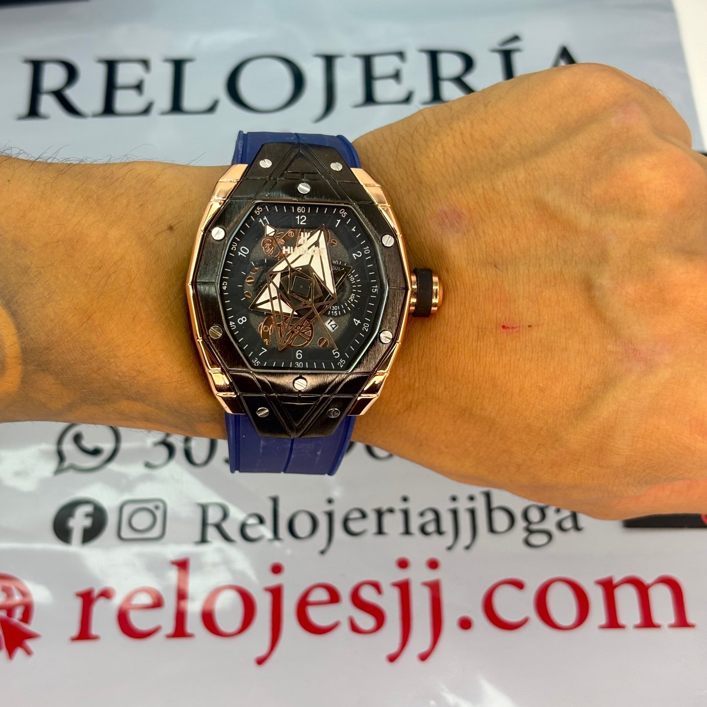 HUBLOT DIAMANTE PARA HOMBRE REF-A