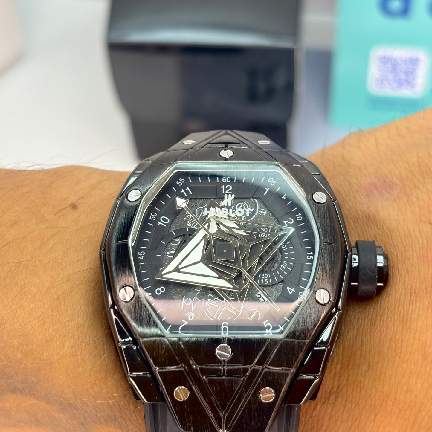 HUBLOT DIAMANTE PARA HOMBRE REF-NNP2