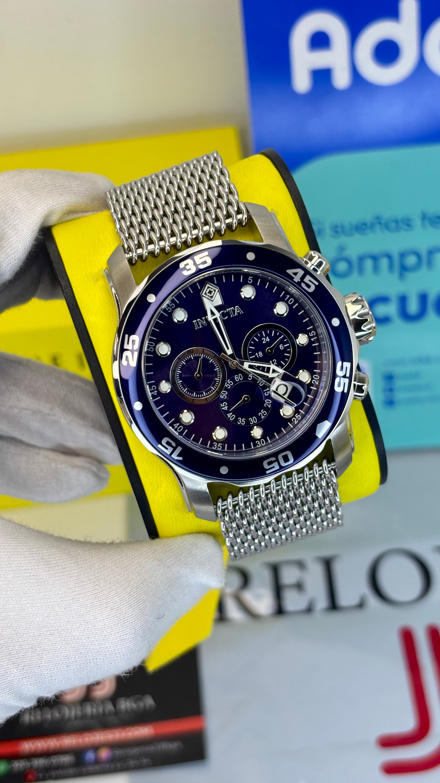 INVICTA PRO DIVER ORIGINAL PARA HOMBRE REF 47237- ACERO
