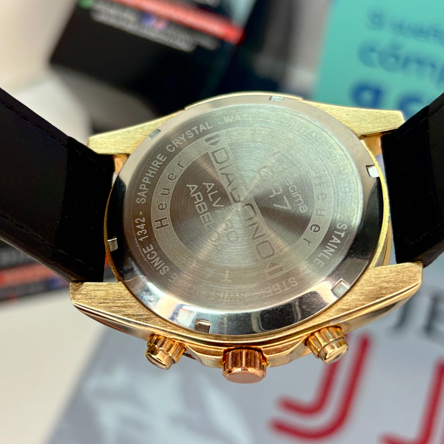 TAG HEUER CR7 FUNCIONAL en cuero PARA HOMBRE REF-NON