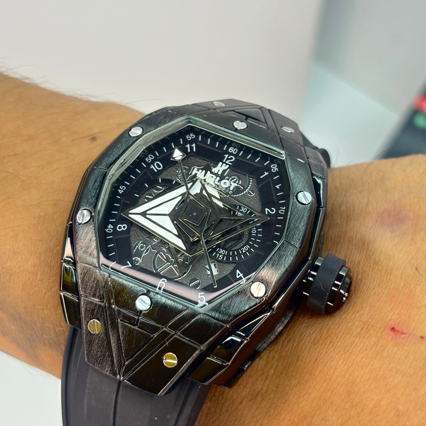HUBLOT DIAMANTE PARA HOMBRE REF-NNP2