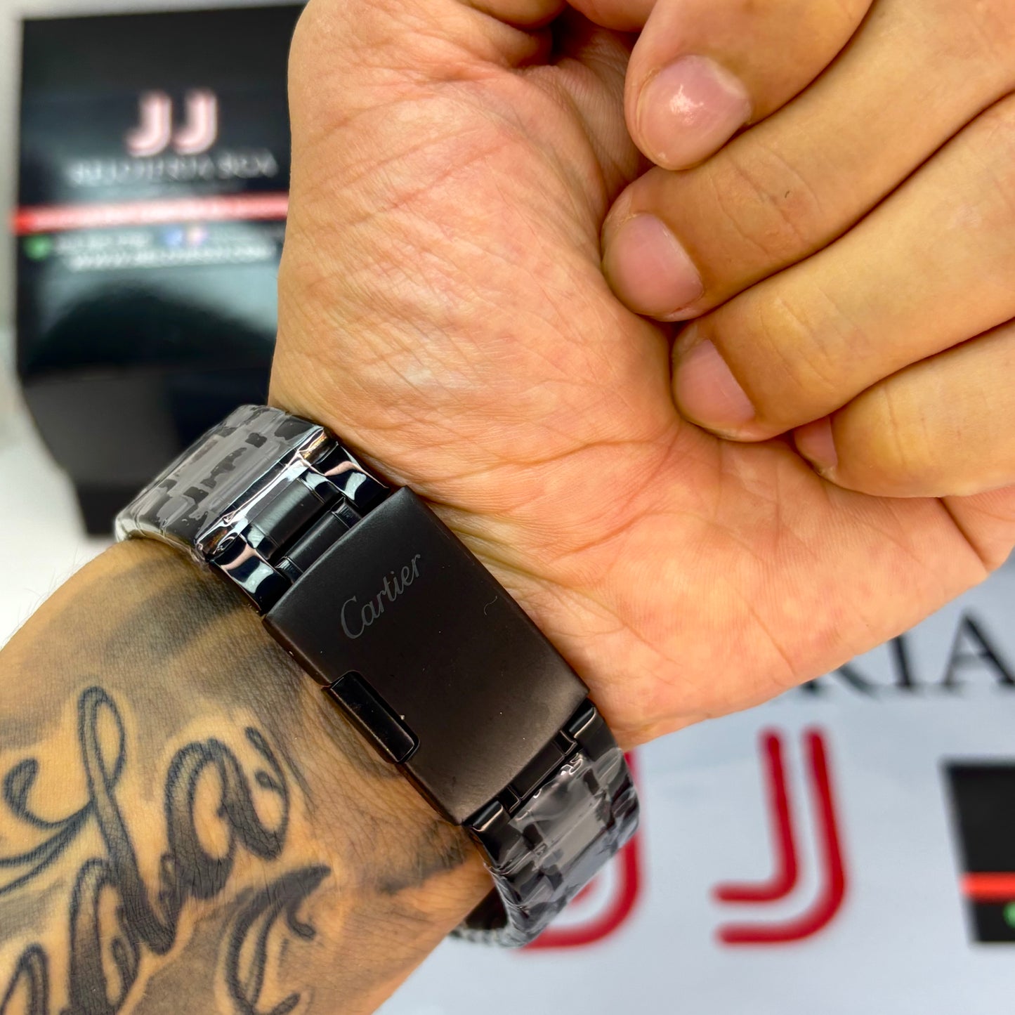 CARTIER ROMANO DOBLE MAQUINA PARA HOMBRE REF-NV