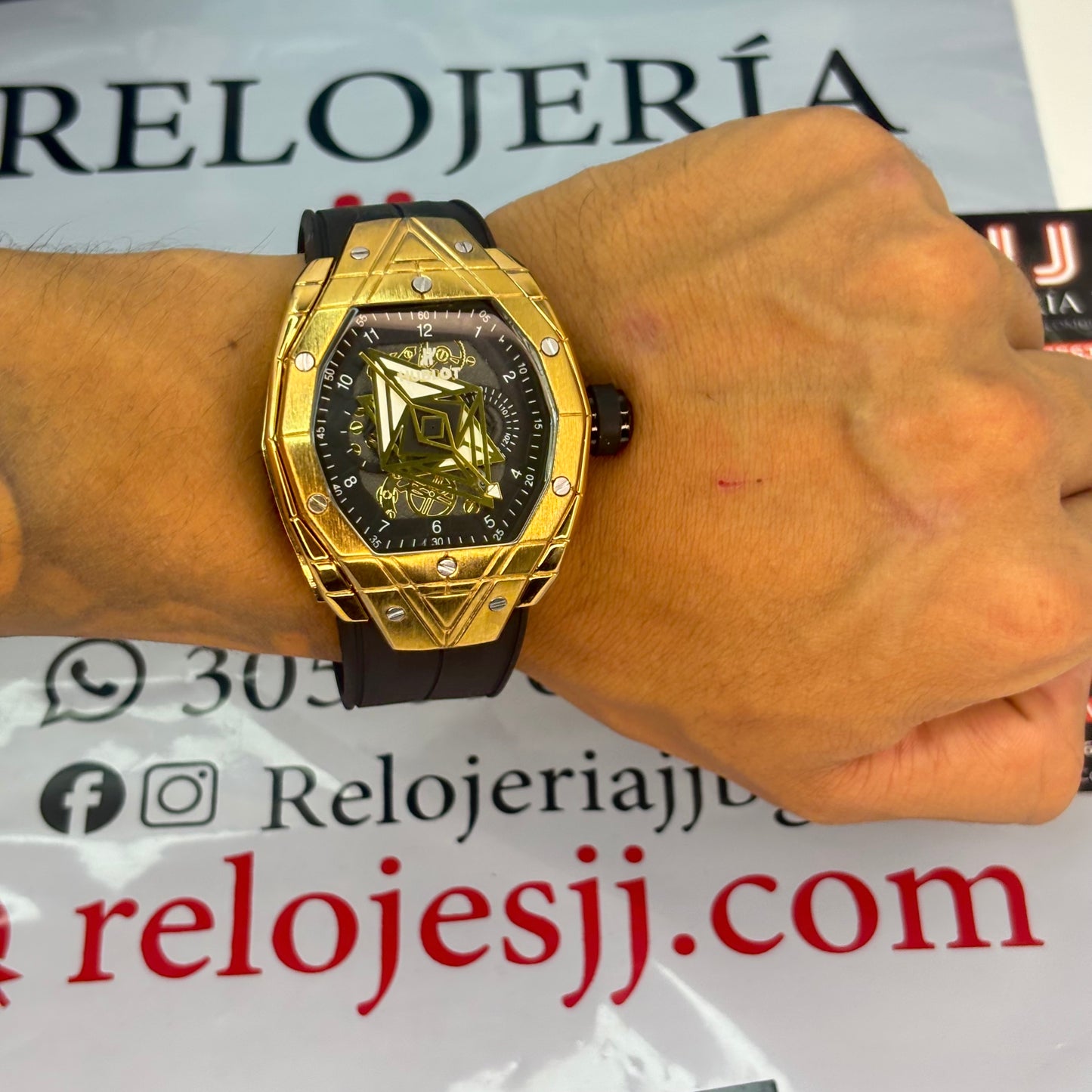 HUBLOT DIAMANTE PARA HOMBRE REF-ND