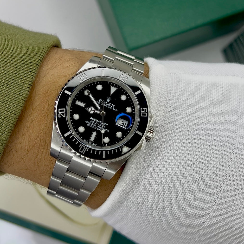 RIX SUBMARINE LUXURY AUTOMATICO CARA NEGRA