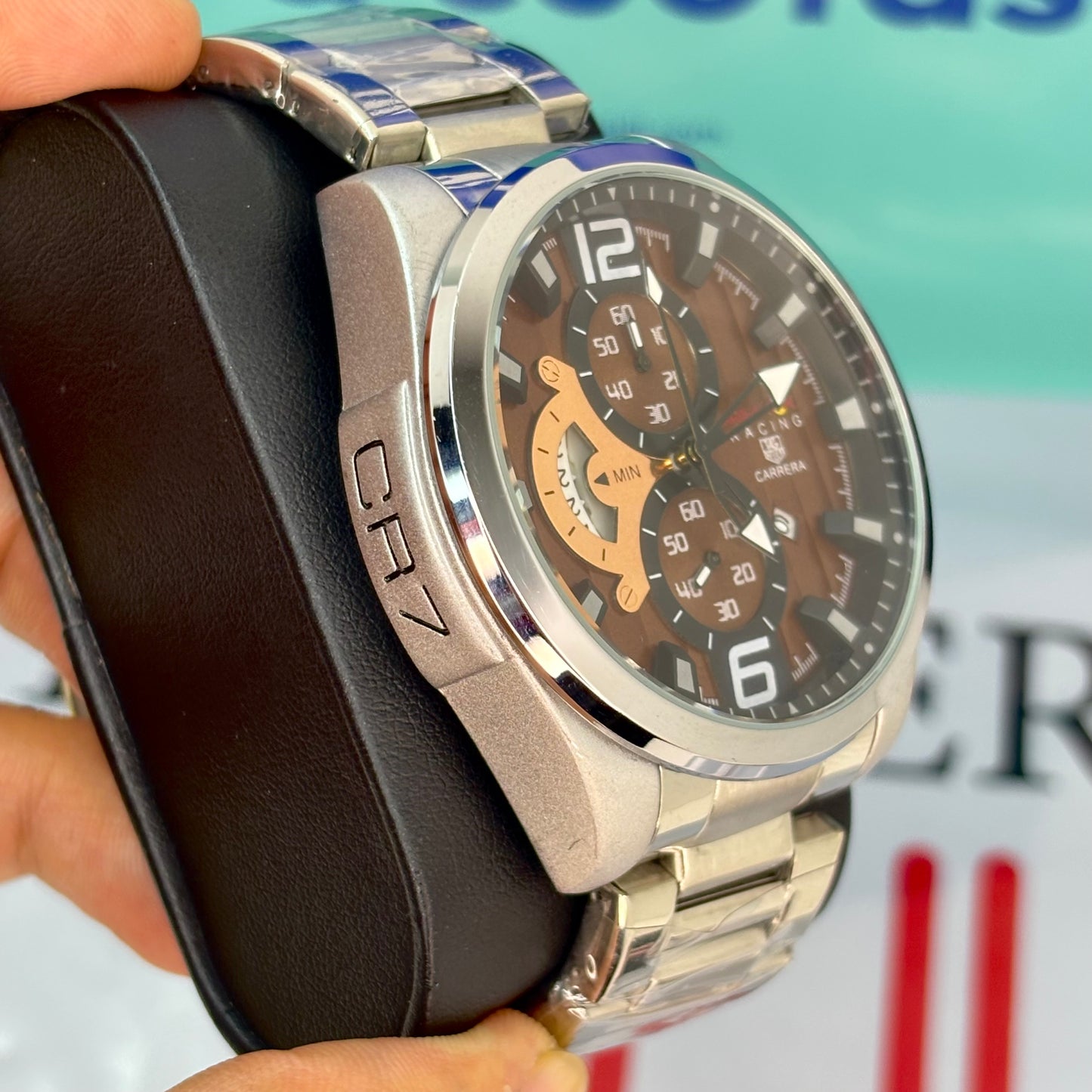 TAG HEUER CR7 FUNCIONAL EN ACERO PARA HOMBRE REF-PC