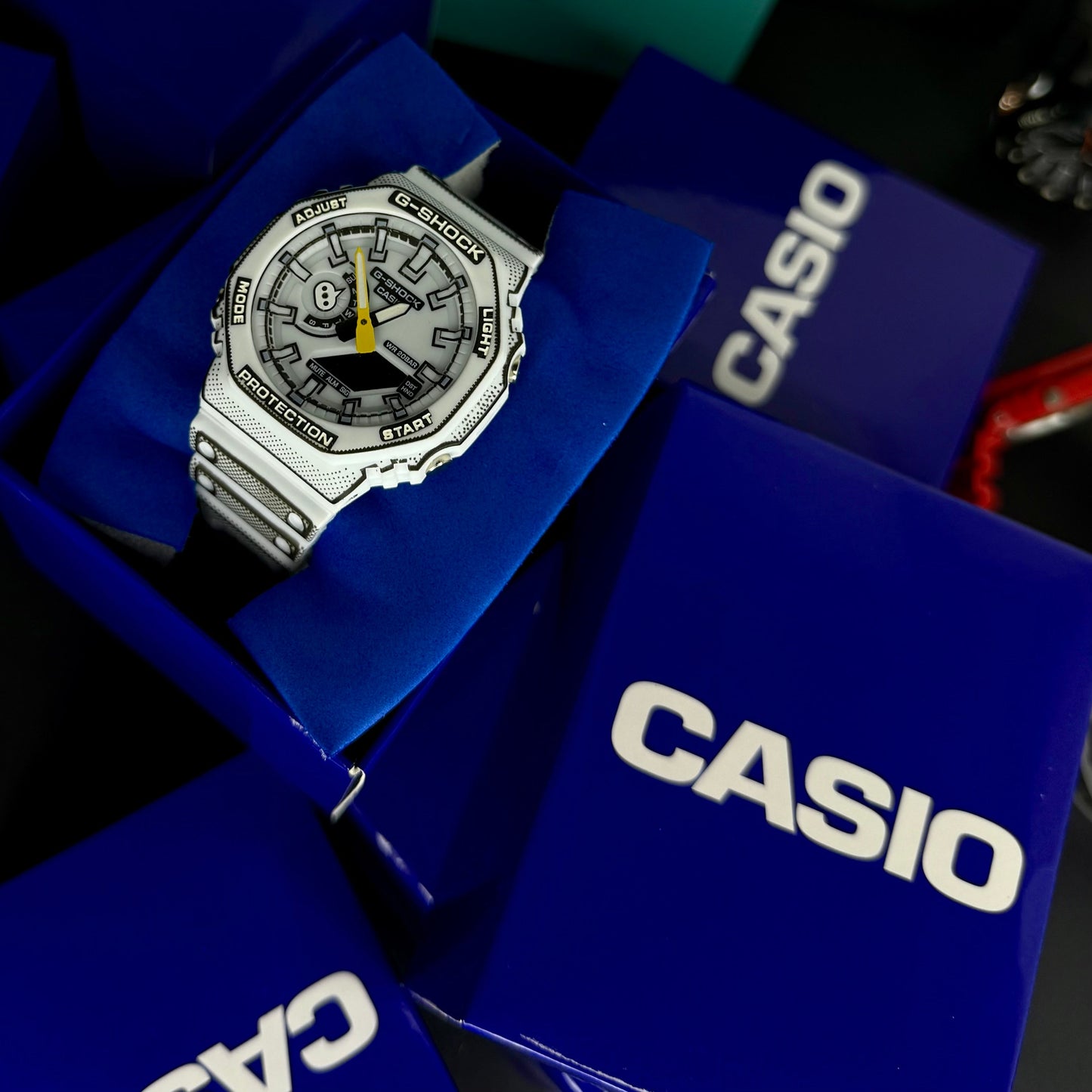 CASIO G-SHOCK PARA HOMBRE REF-GA2100-B