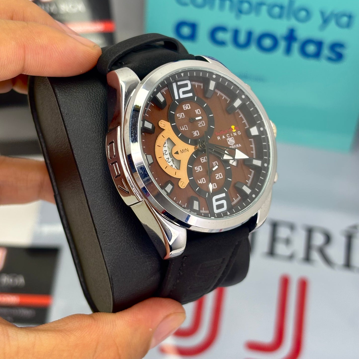 TAG HEUER CR7 FUNCIONAL EN CUERO PARA HOMBRE REF- NPC