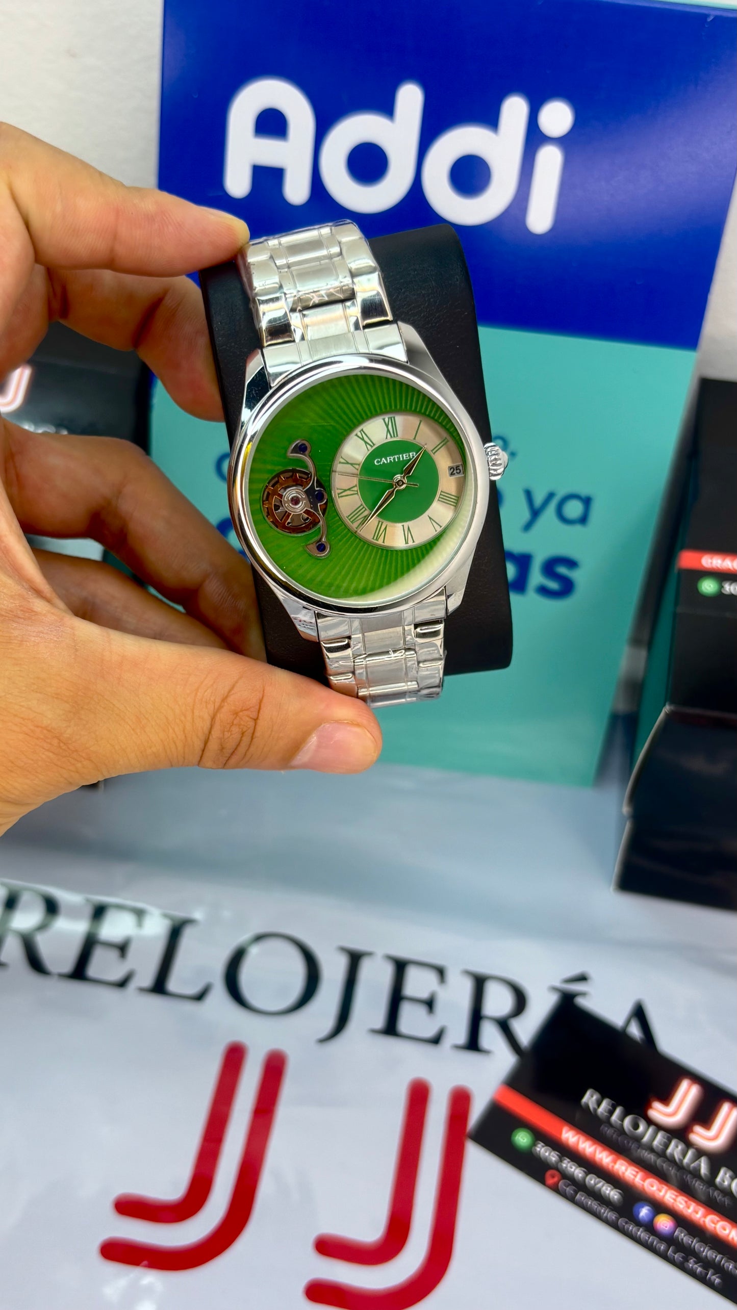 CARTIER ROMANO DOBLE MAQUINA PARA HOMBRE REF-PLAV