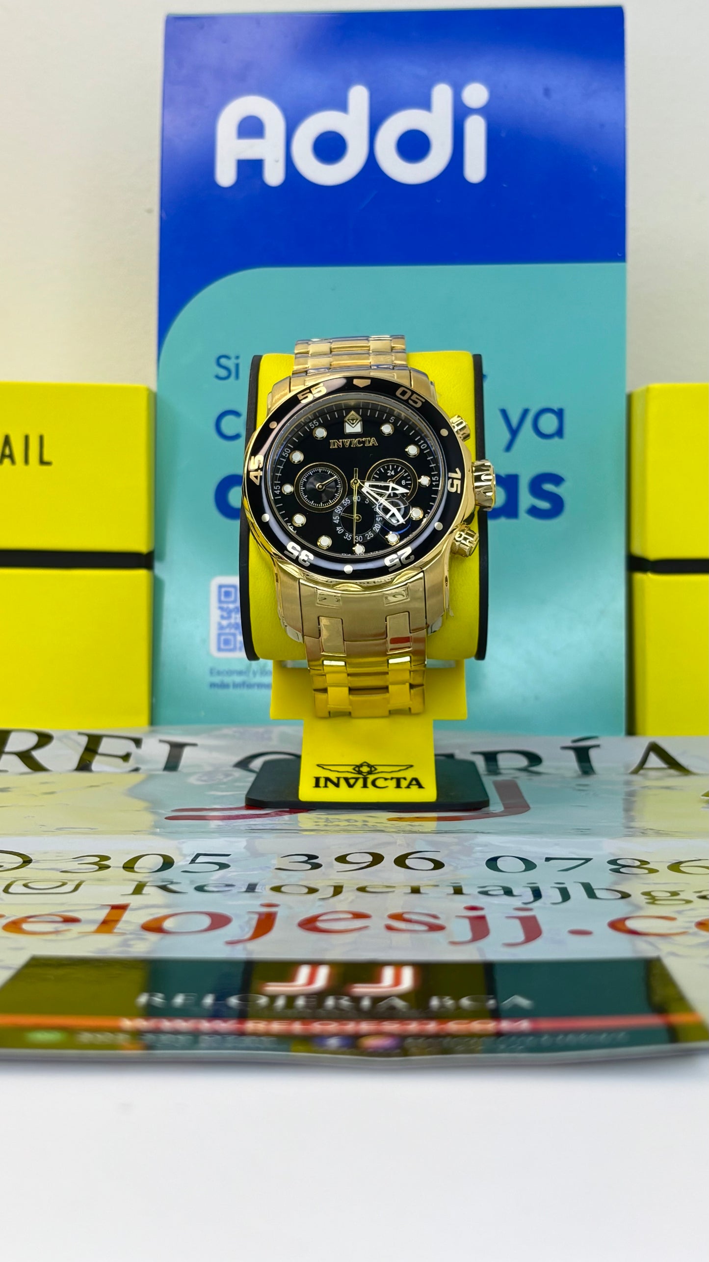 INVICTA PRO DIVER ORIGINAL PARA HOMBRE REF- 0072 - ORO
