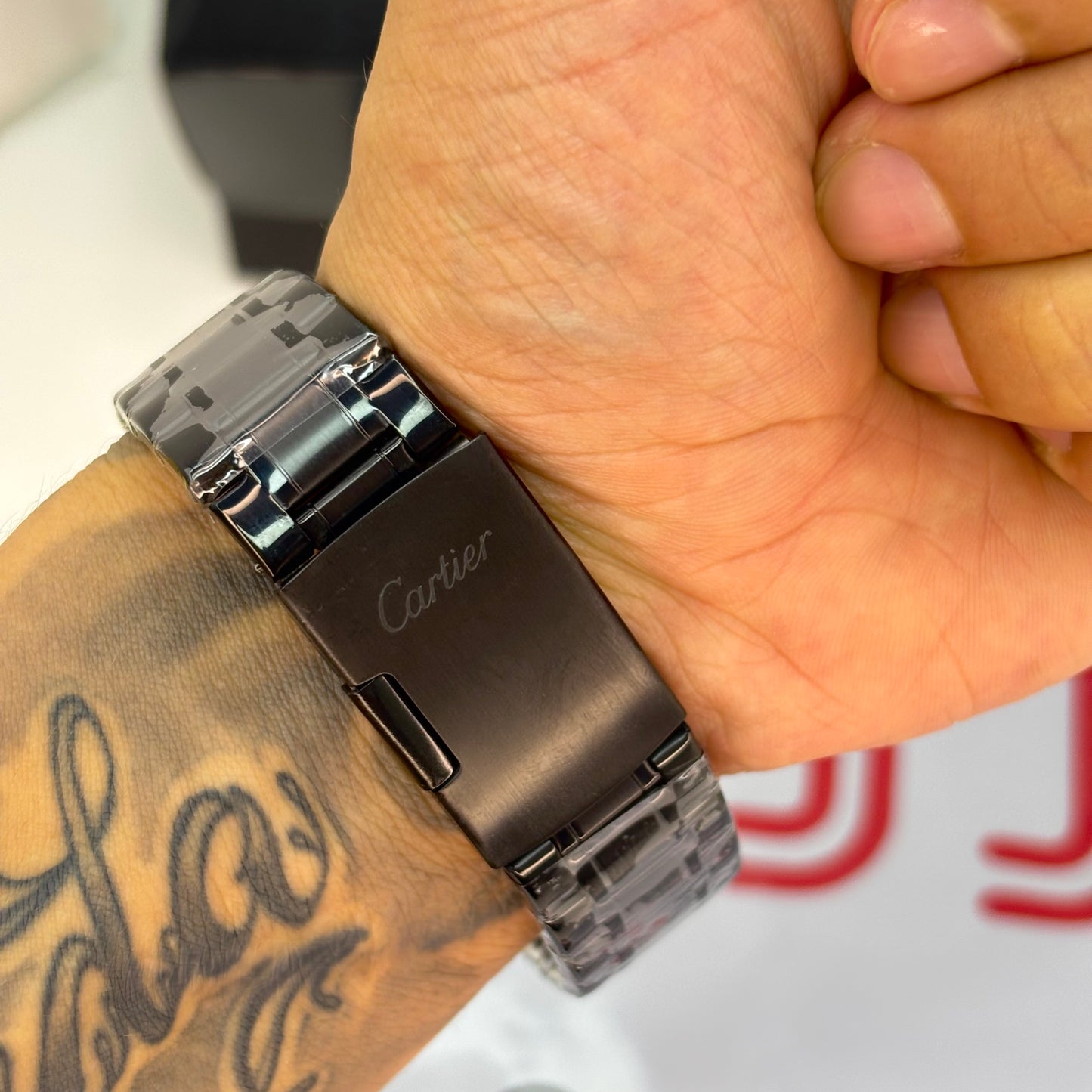 CARTIER ROMANO DOBLE MAQUINA PARA HOMBRE REF-NB