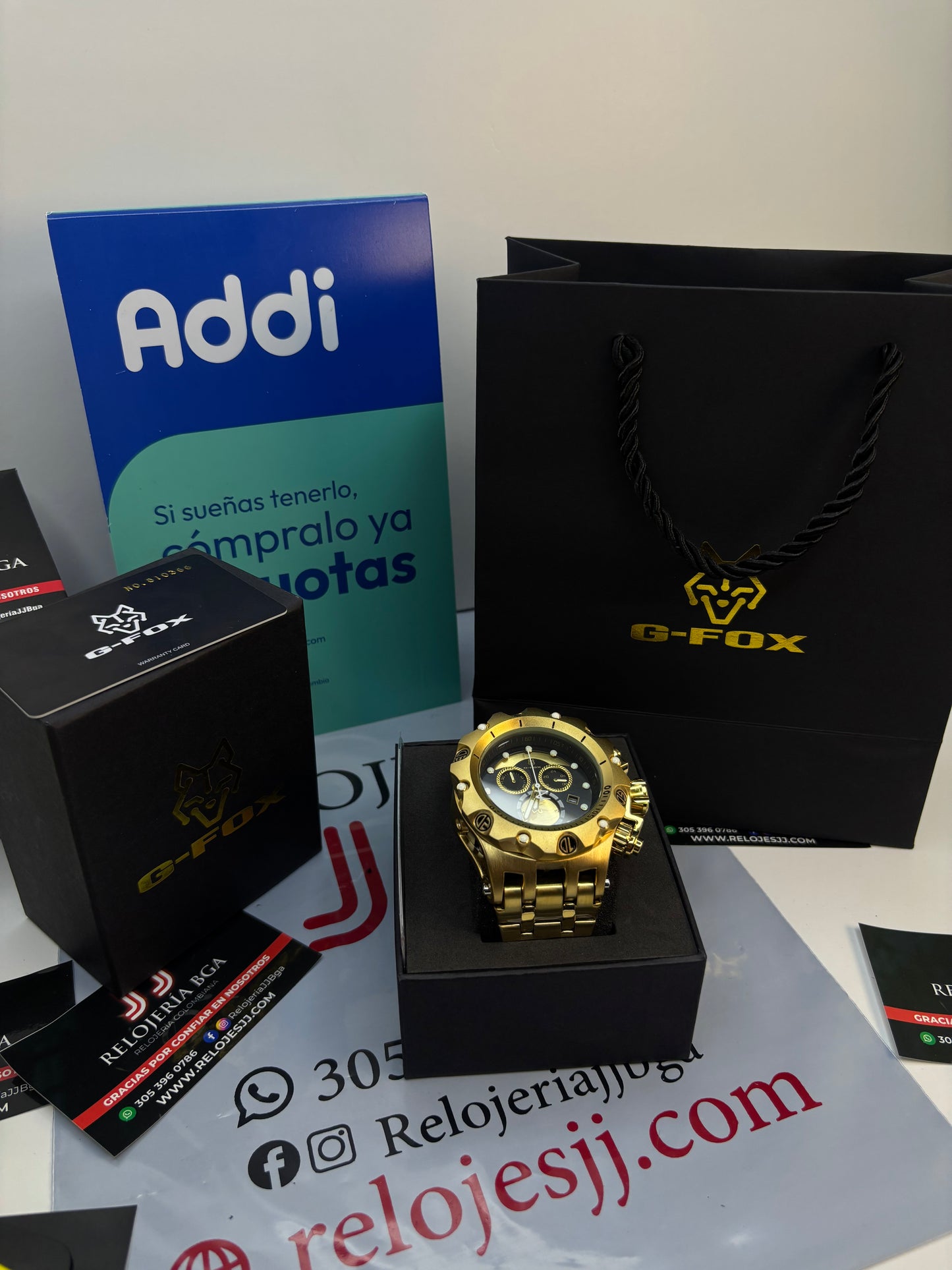 G-FOX ORIGINAL FUNCIONAL POR INVICTA SUMERGIBLE PARA HOMBRE REF- DN