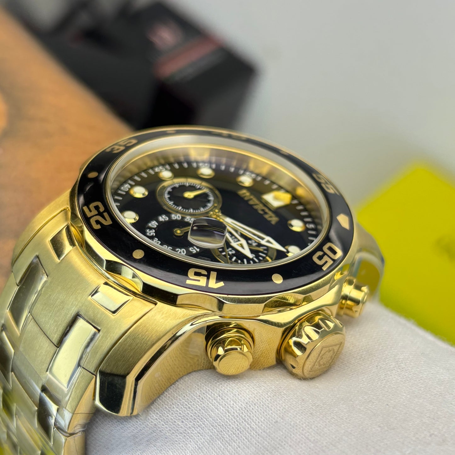 INVICTA PRO DIVER ORIGINAL PARA HOMBRE REF- 0072 - ORO