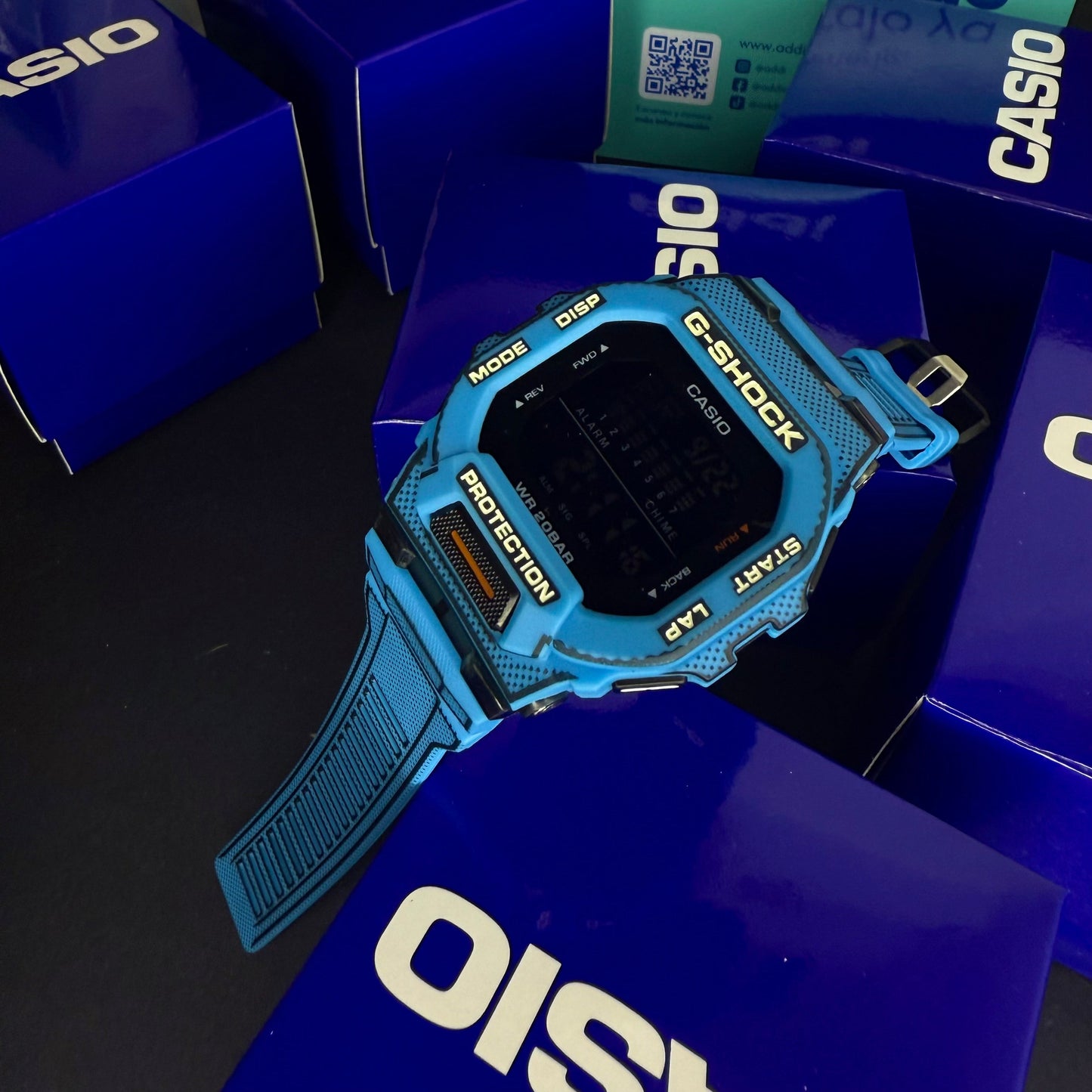 CASIO G-SHOCK PARA HOMBRE REF-GBD200-A
