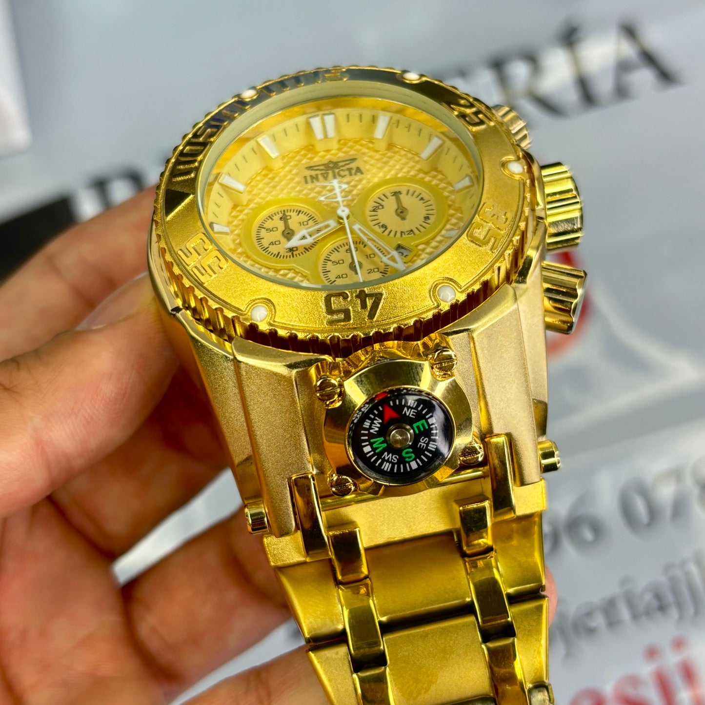 INVICTA PARA HOMBRE BOLT EN ACERO-DD