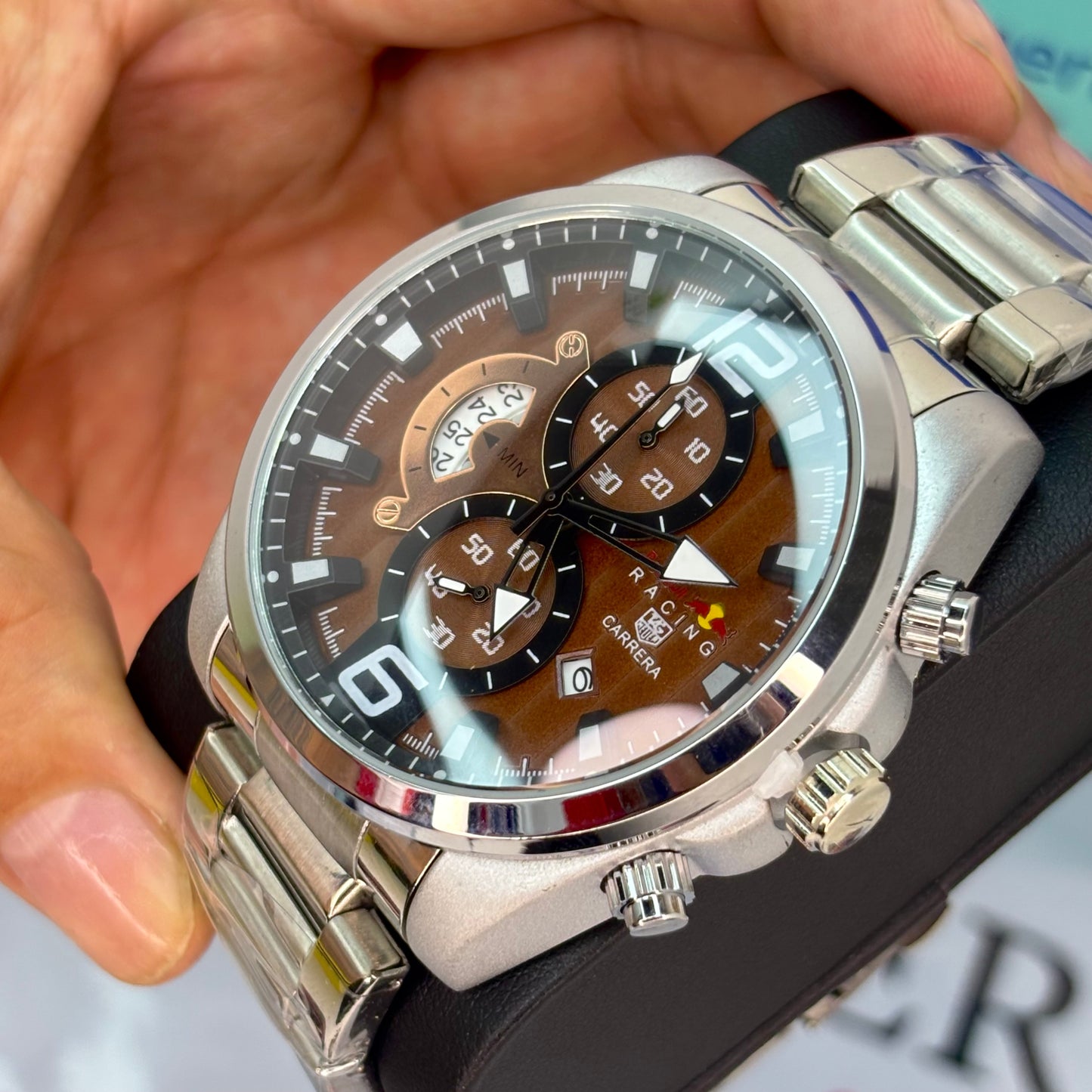 TAG HEUER CR7 FUNCIONAL EN ACERO PARA HOMBRE REF-PC