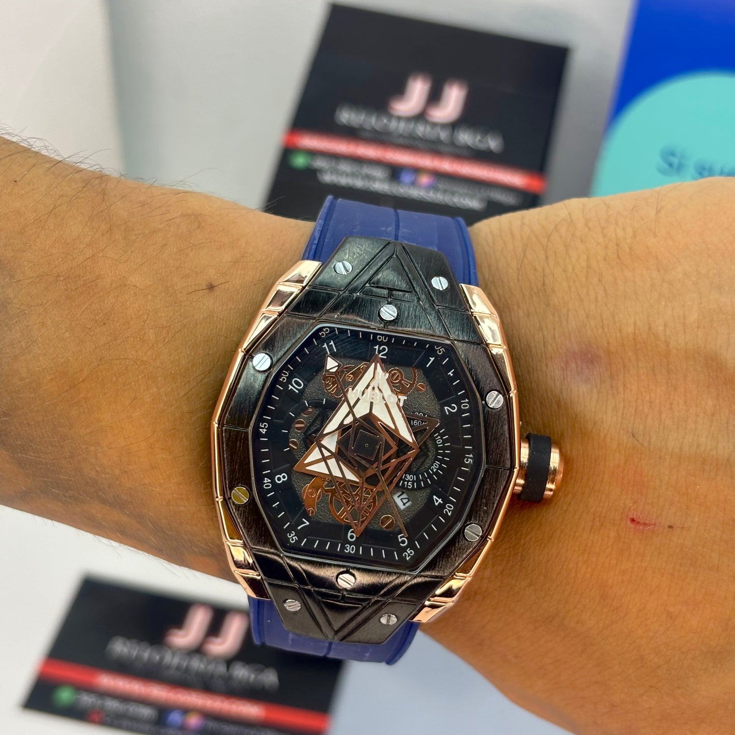 HUBLOT DIAMANTE PARA HOMBRE REF-A