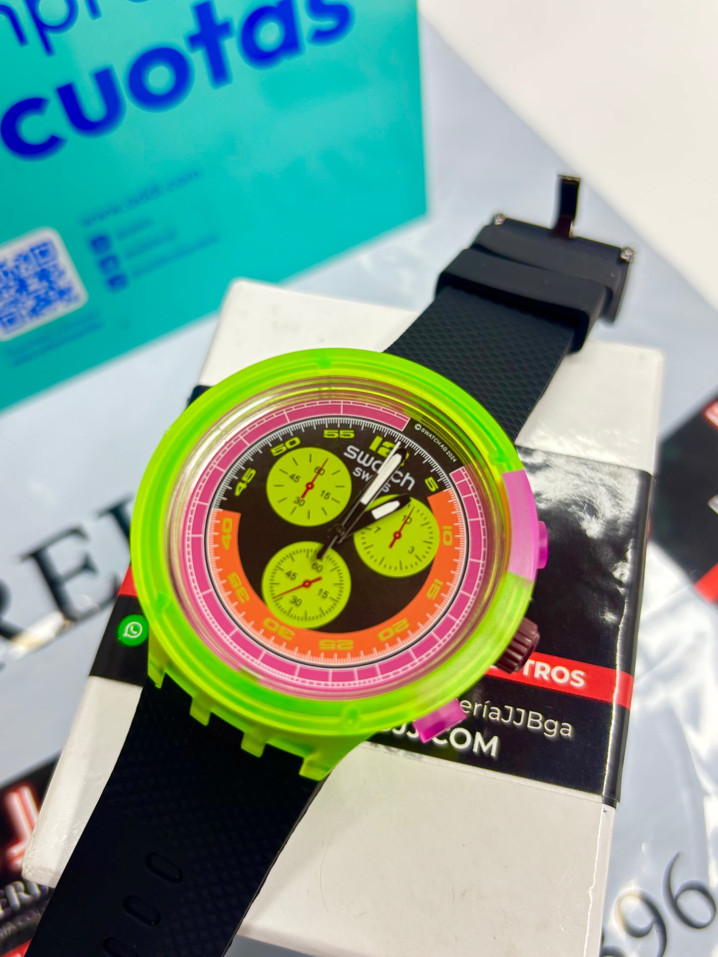 SWATCH NEON PARTY UNISEX REF-NVR