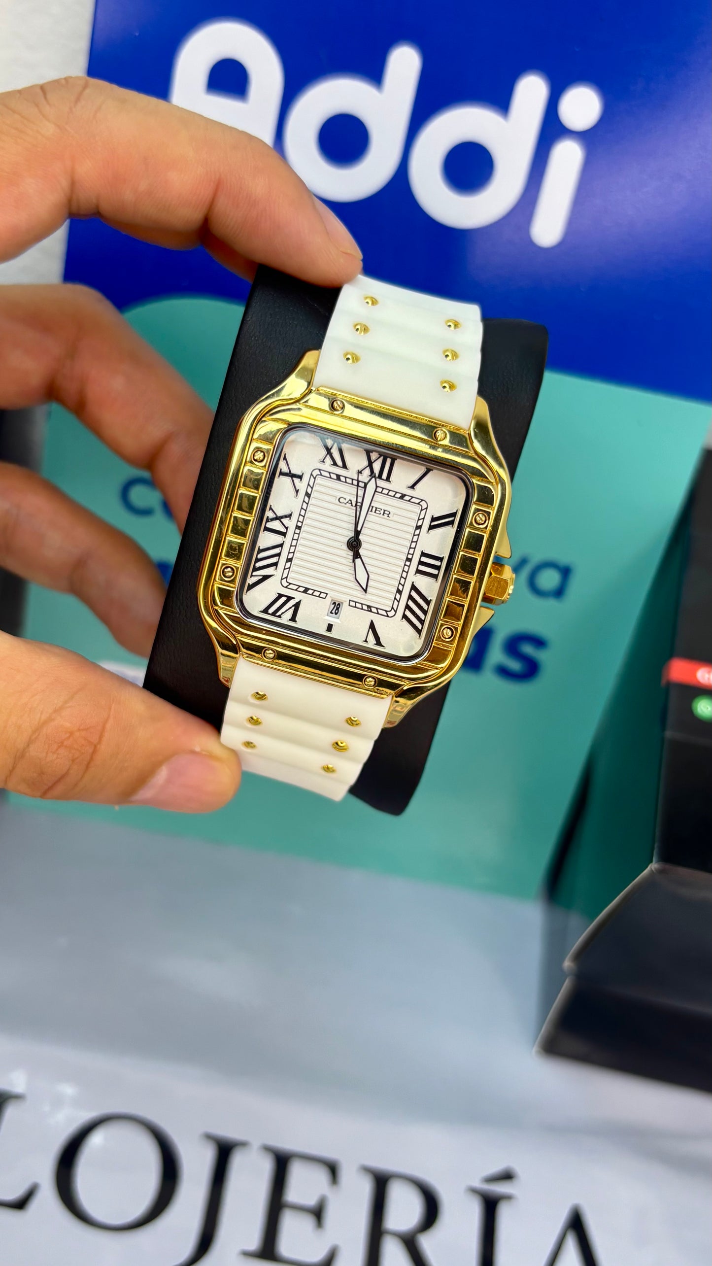 CARTIER DO´SANTOS UNISEX HOMBRE o DAMA REF-GOMA-BDB
