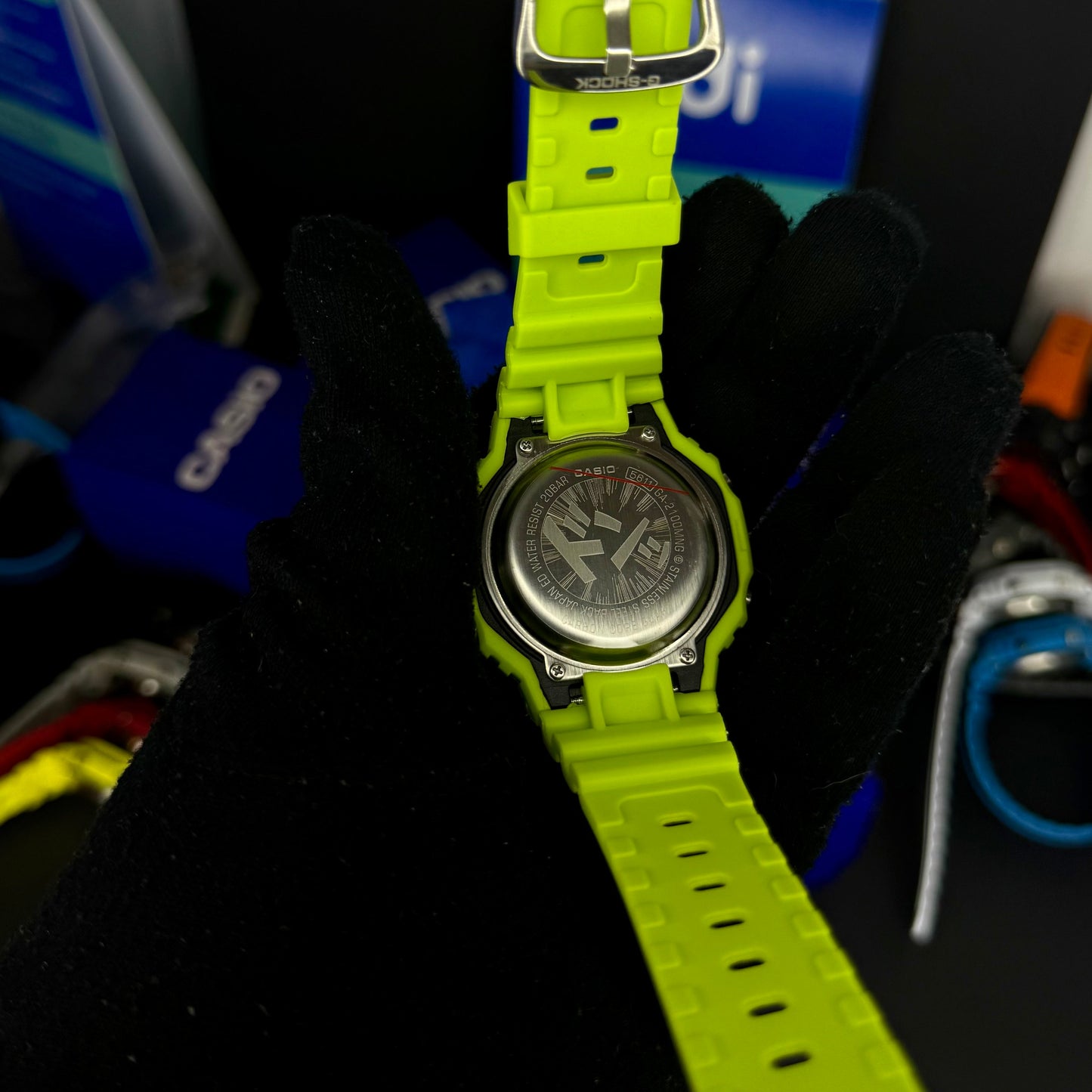 CASIO G-SHOCK PARA HOMBRE REF-GA2100-V