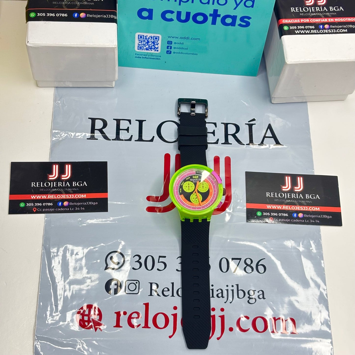 SWATCH NEON PARTY UNISEX REF-NVA