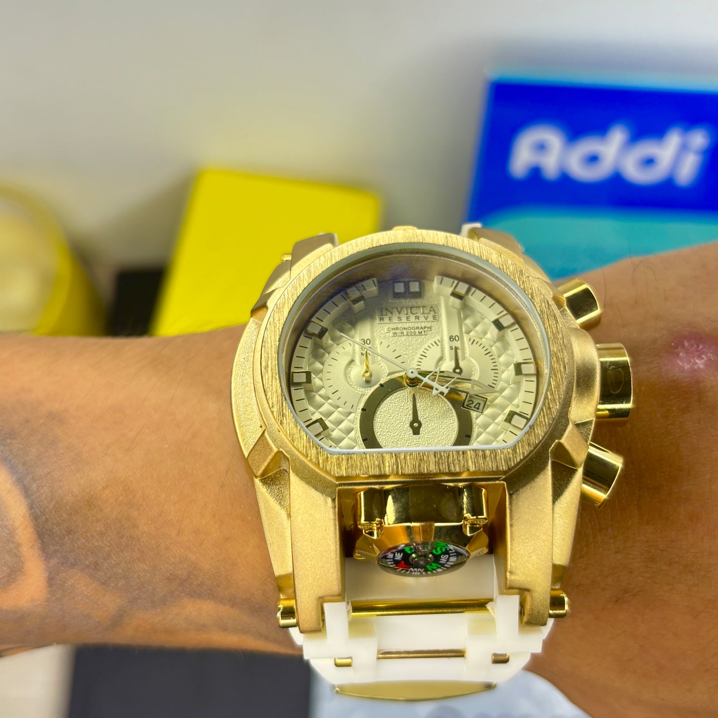 INVICTA BOLT ZEUS GOMA PARA HOMBRE REF-BB