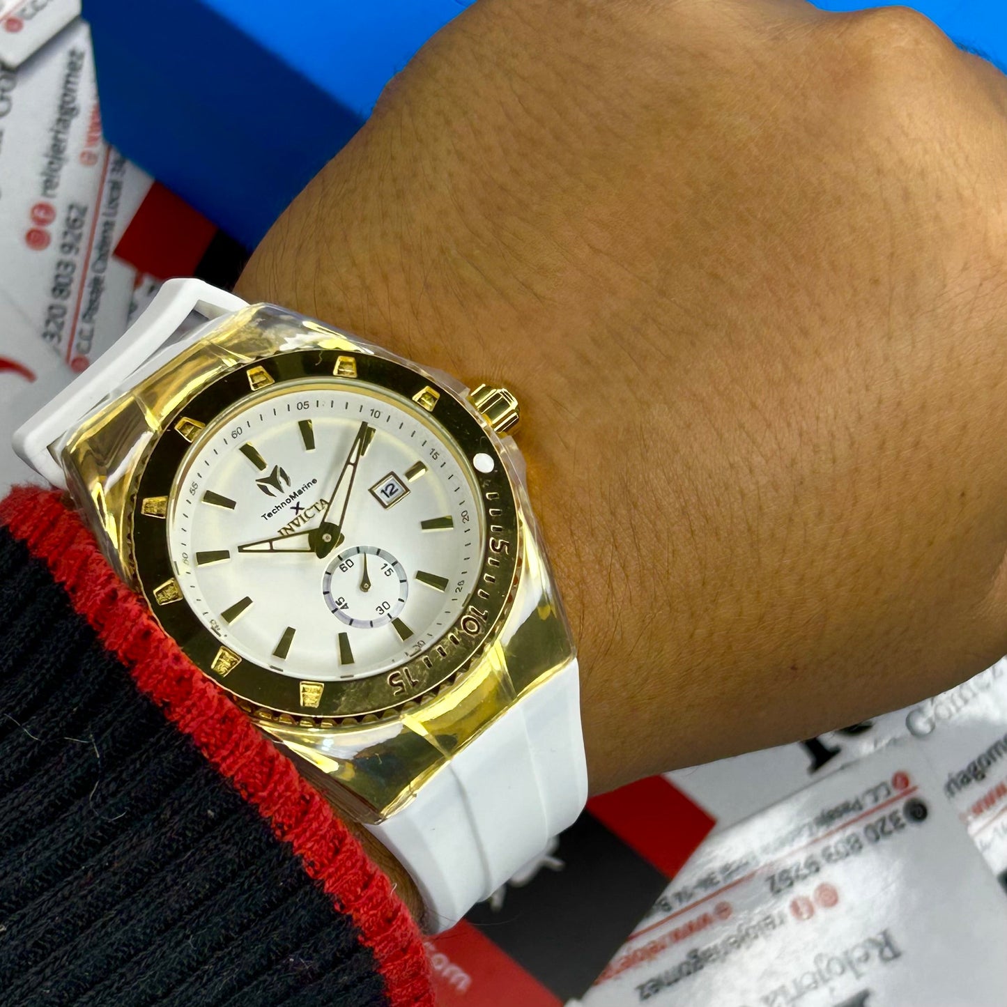 PAREJA INVICTA x TECHNOMARINE REF-BB