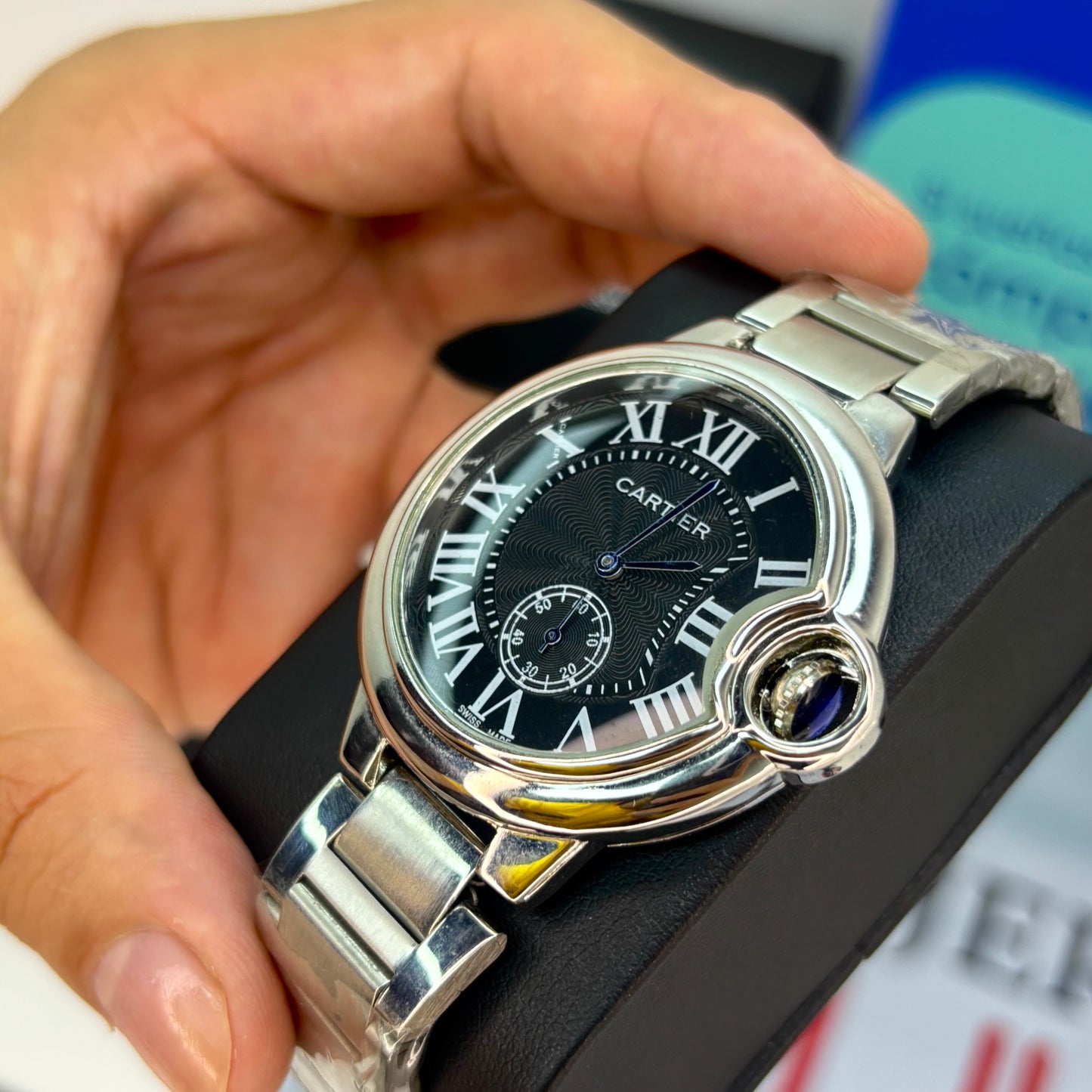 CARTIER ROMANO CLAS PARA HOMBRE REF-PN