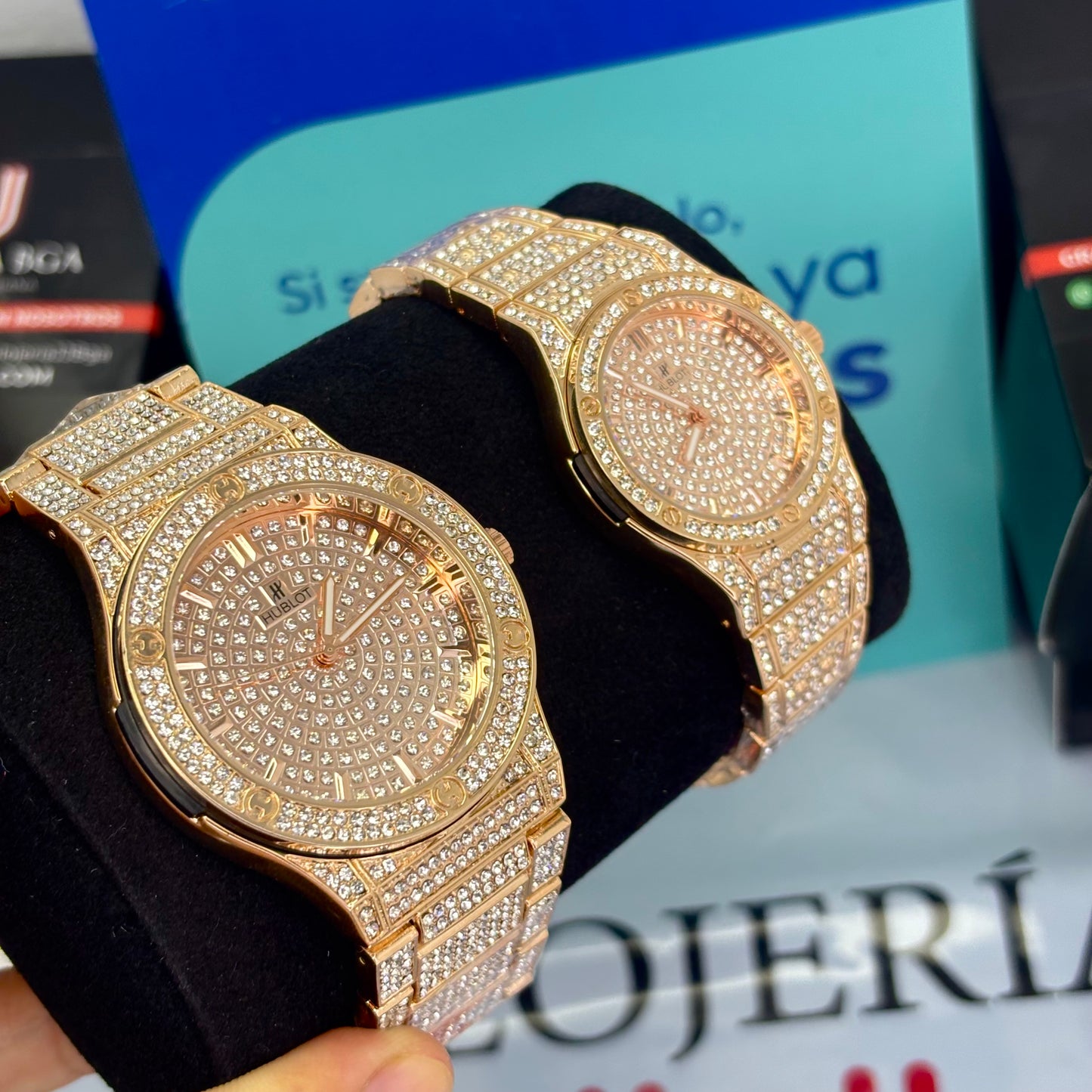 PAREJA HUBLOT CUB 882888 UNISEX REF-OR