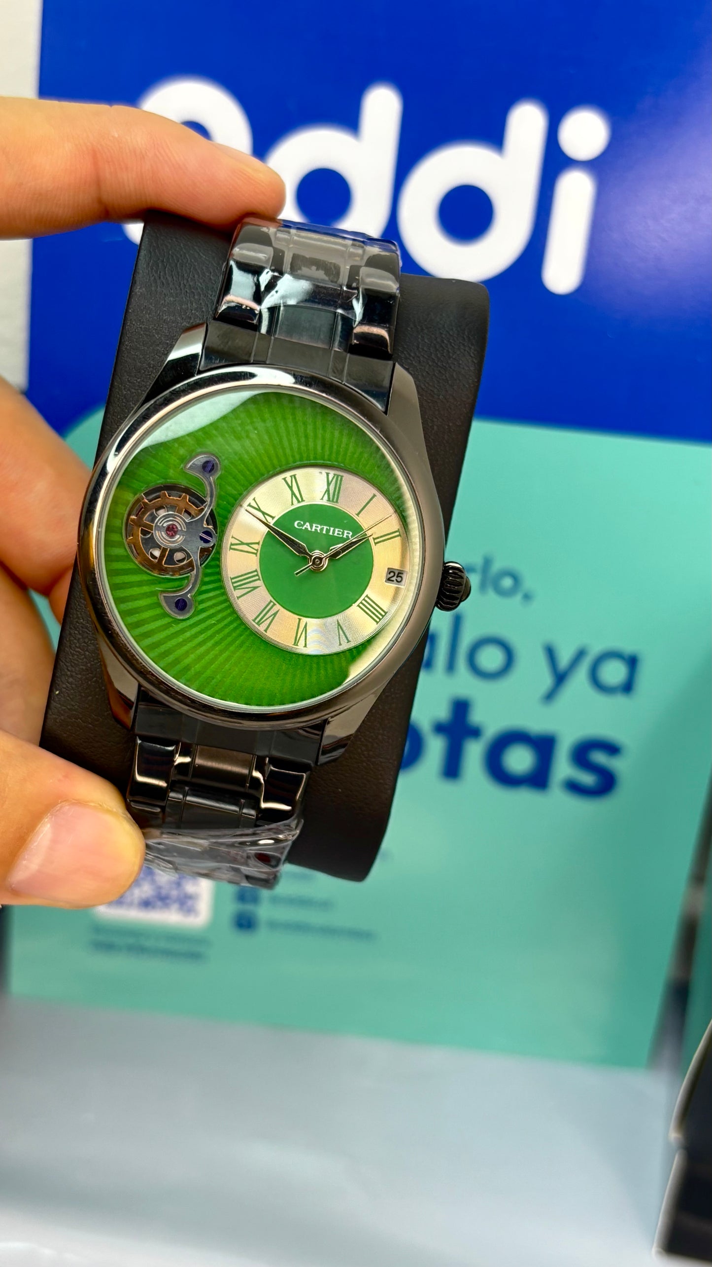 CARTIER ROMANO DOBLE MAQUINA PARA HOMBRE REF-NV