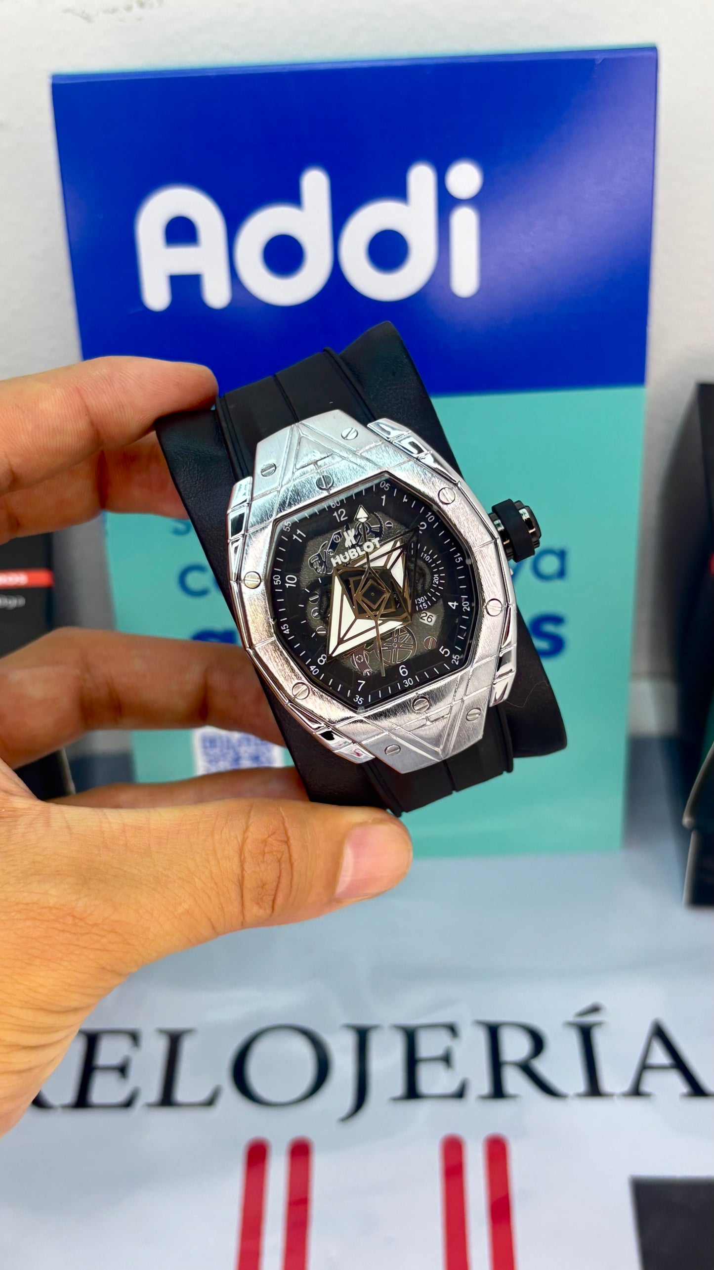 HUBLOT DIAMANTE PARA HOMBRE REF-NP