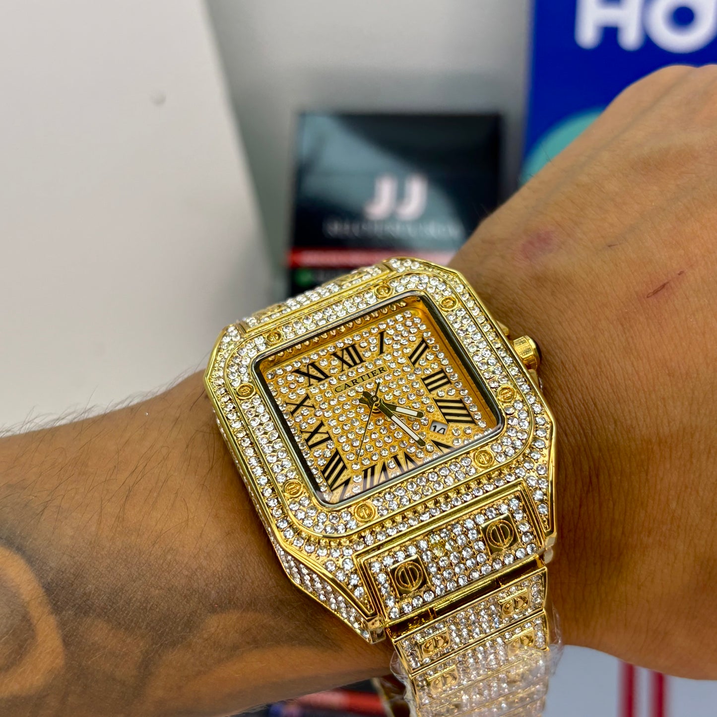 CARTIER CUBANO NUMBER PARA HOMBRE REF-D