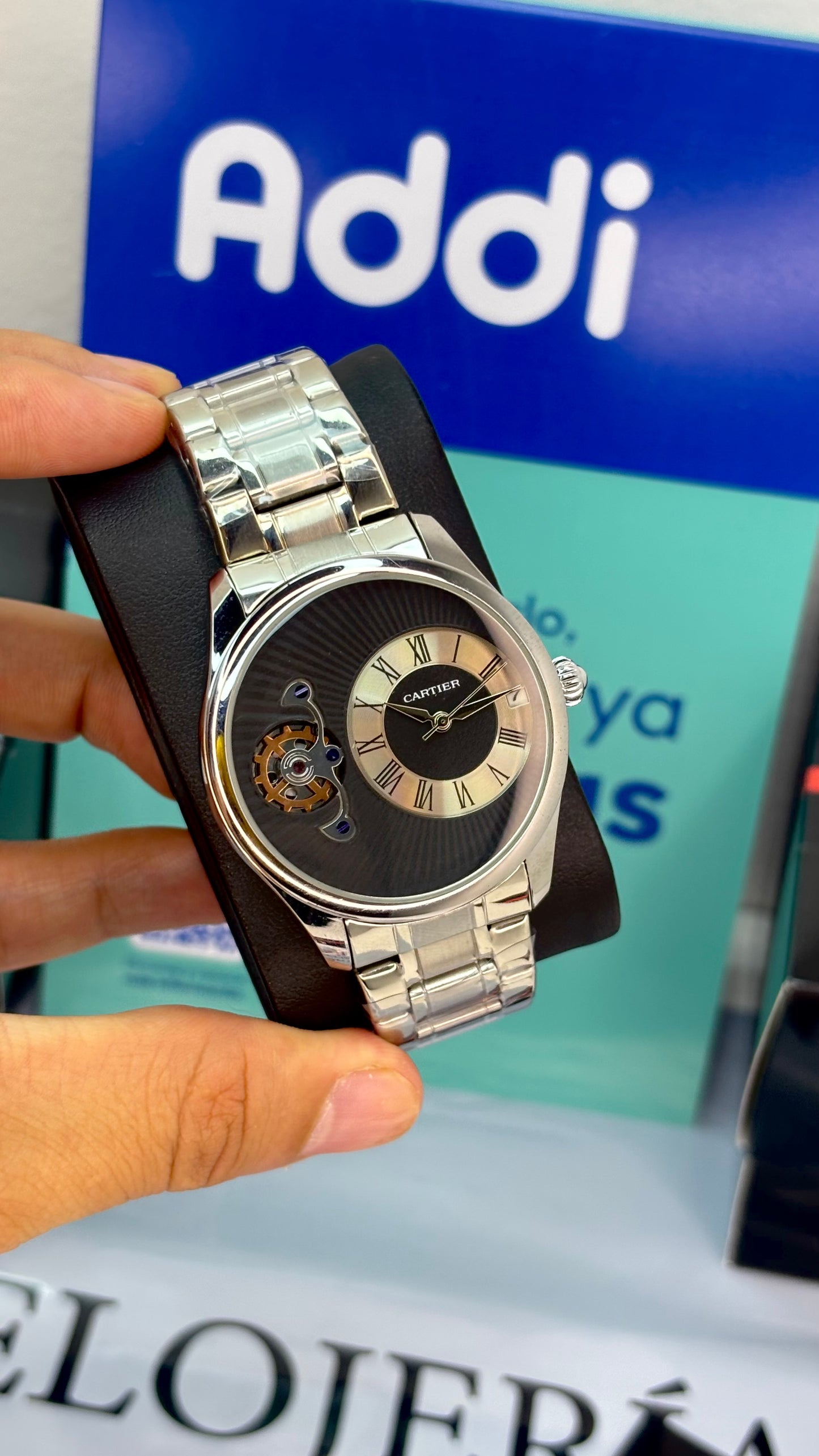 CARTIER ROMANO DOBLE MAQUINA PARA HOMBRE REF-PAZLS