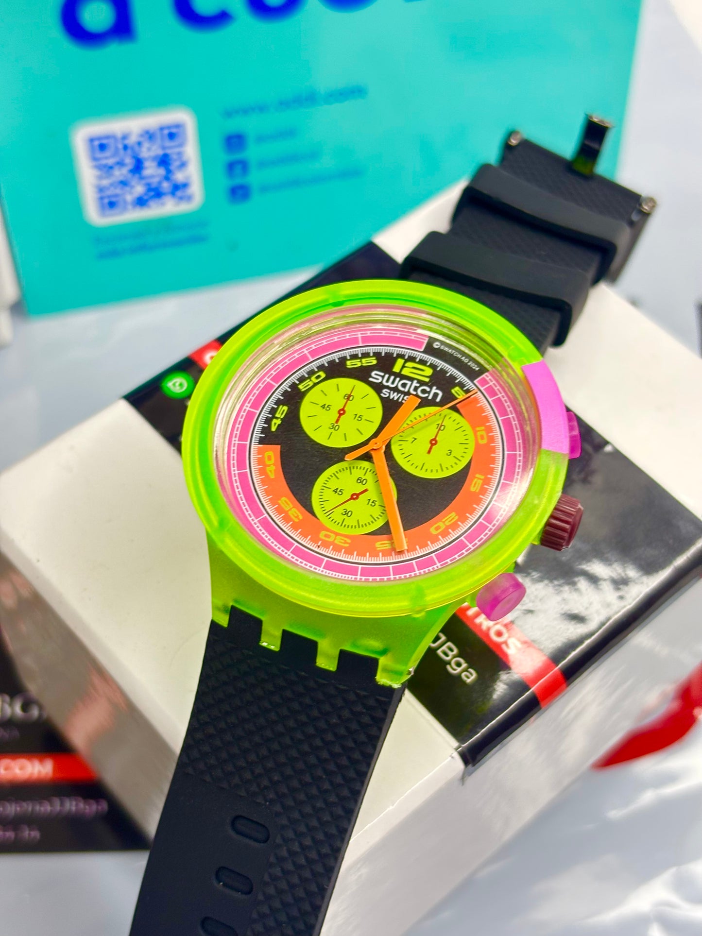 SWATCH NEON PARTY UNISEX REF-NVA