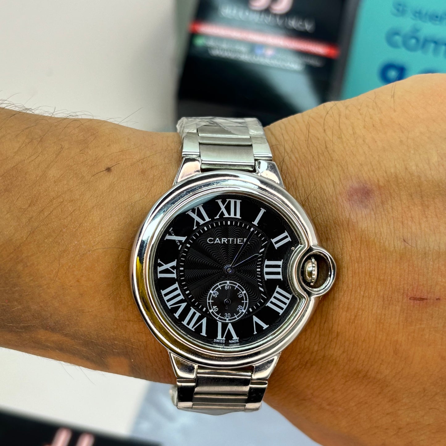 CARTIER ROMANO CLAS PARA HOMBRE REF-PN
