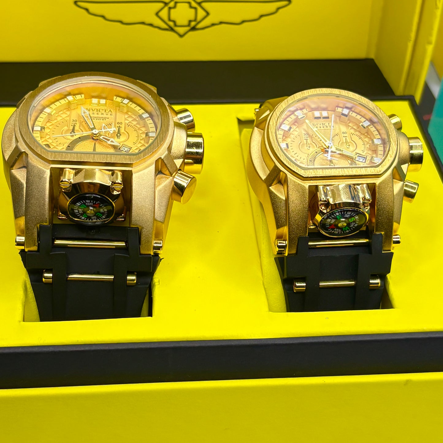 PAREJA INVICTA BOLT ZEUS GOMA HOMBRE Y DAMA REF-ND