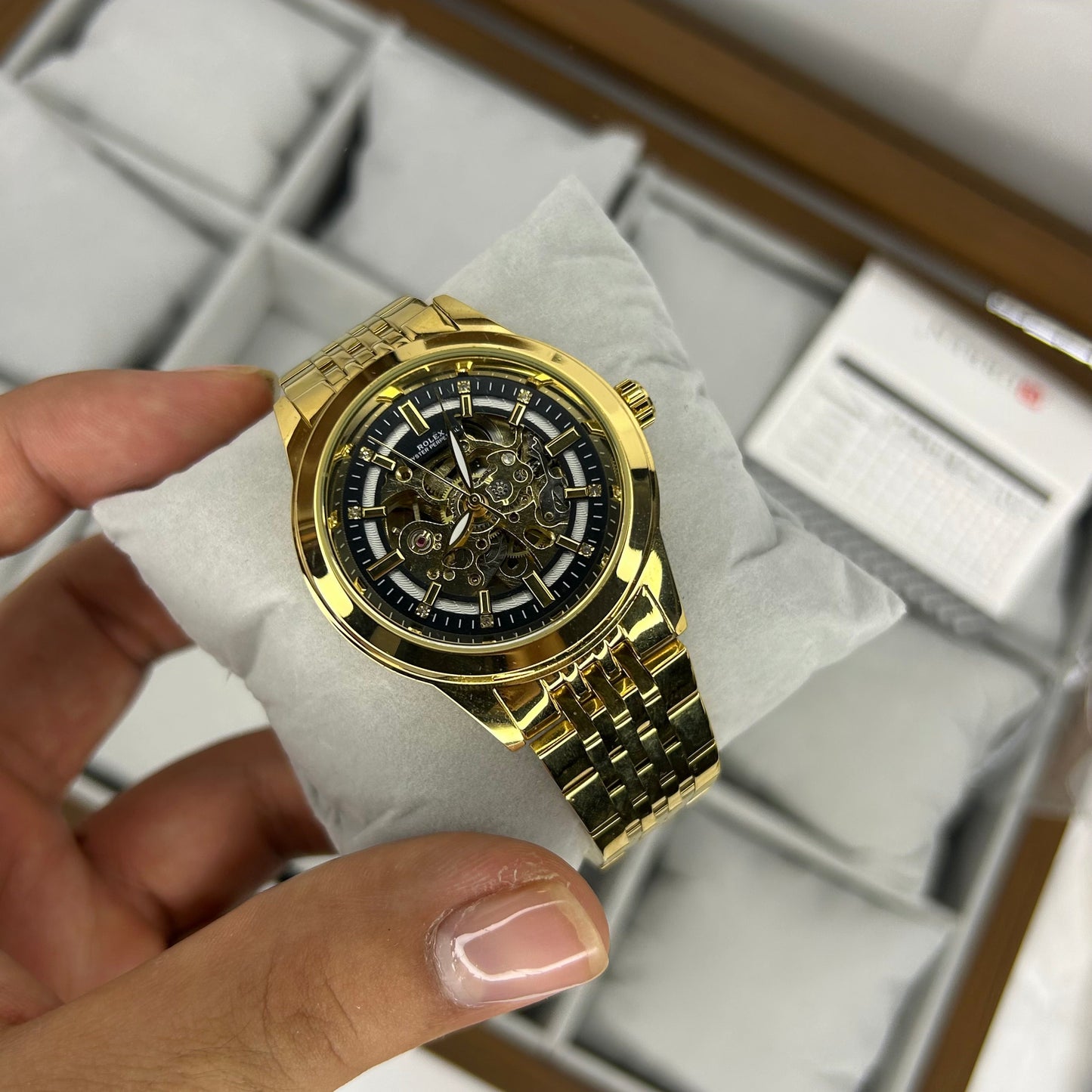 RIX AUTOMATICO CORAZON ABIERTO PARA HOMBRE REF-DN