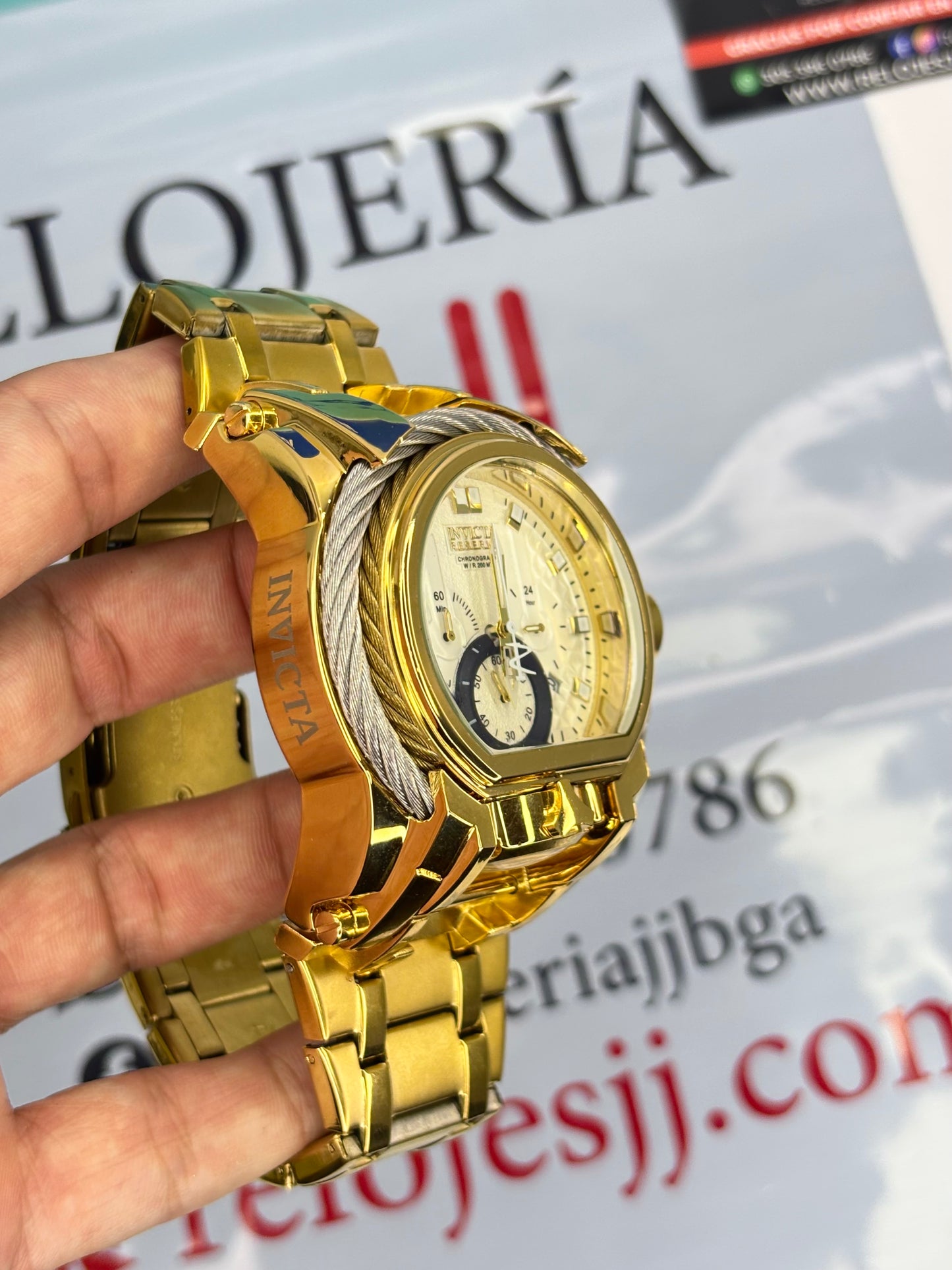 INVICTA BOLT ZEUS ARO FUNCIONAL PARA HOMBRE REF-DB