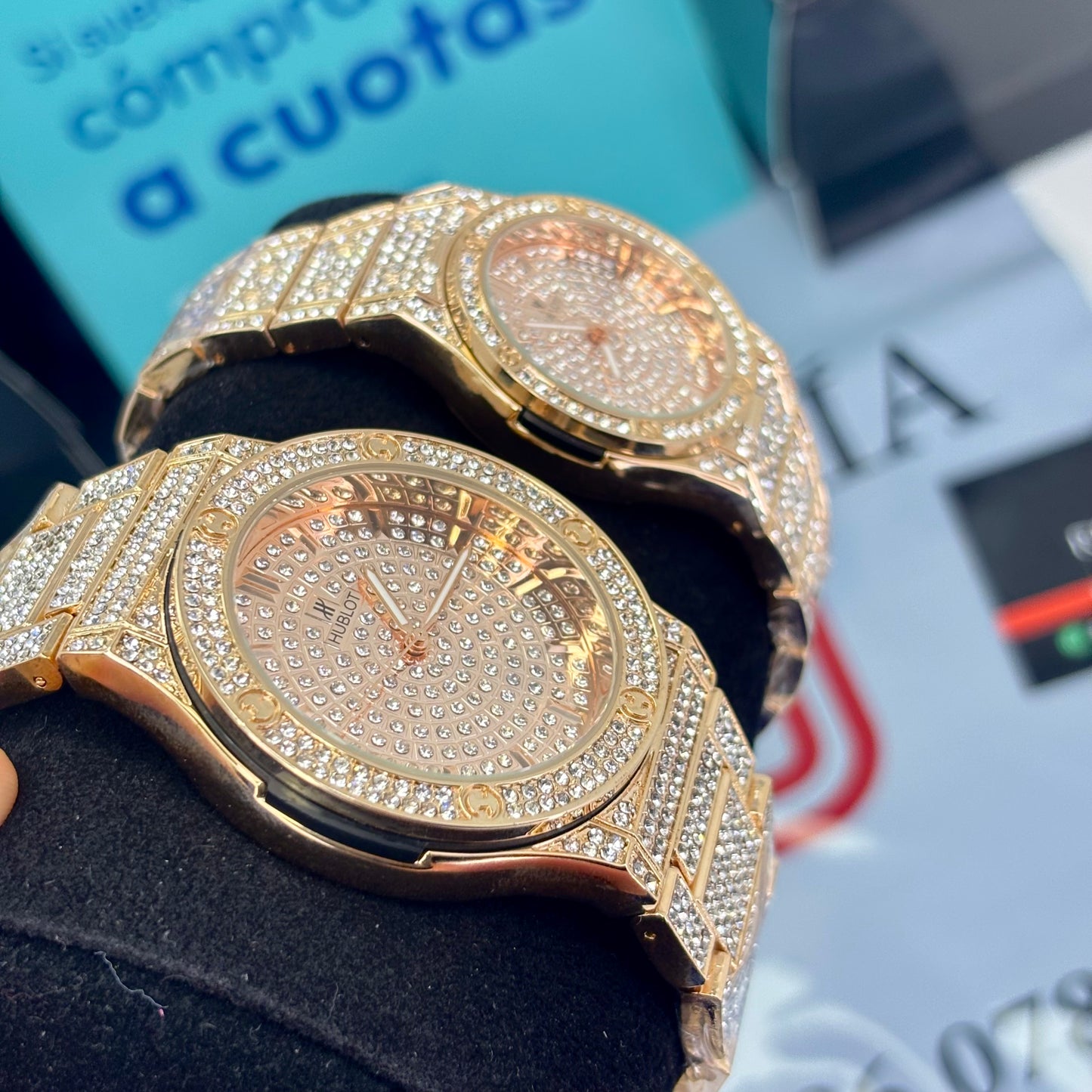 PAREJA HUBLOT CUB 882888 UNISEX REF-OR