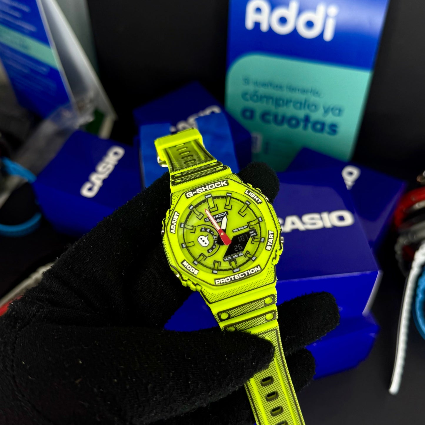 CASIO G-SHOCK PARA HOMBRE REF-GA2100-V