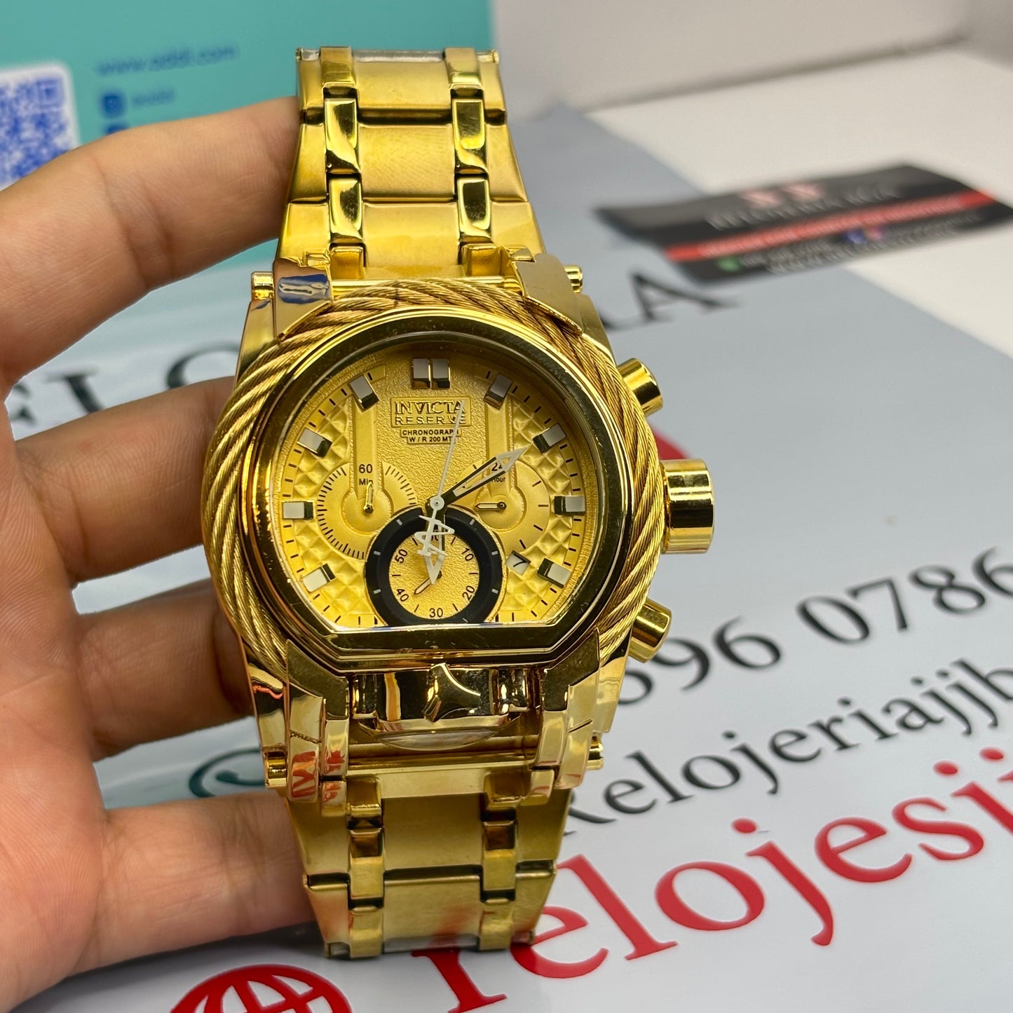 INVICTA BOLT ZEUS ARO FUNCIONAL PARA HOMBRE REF-DD