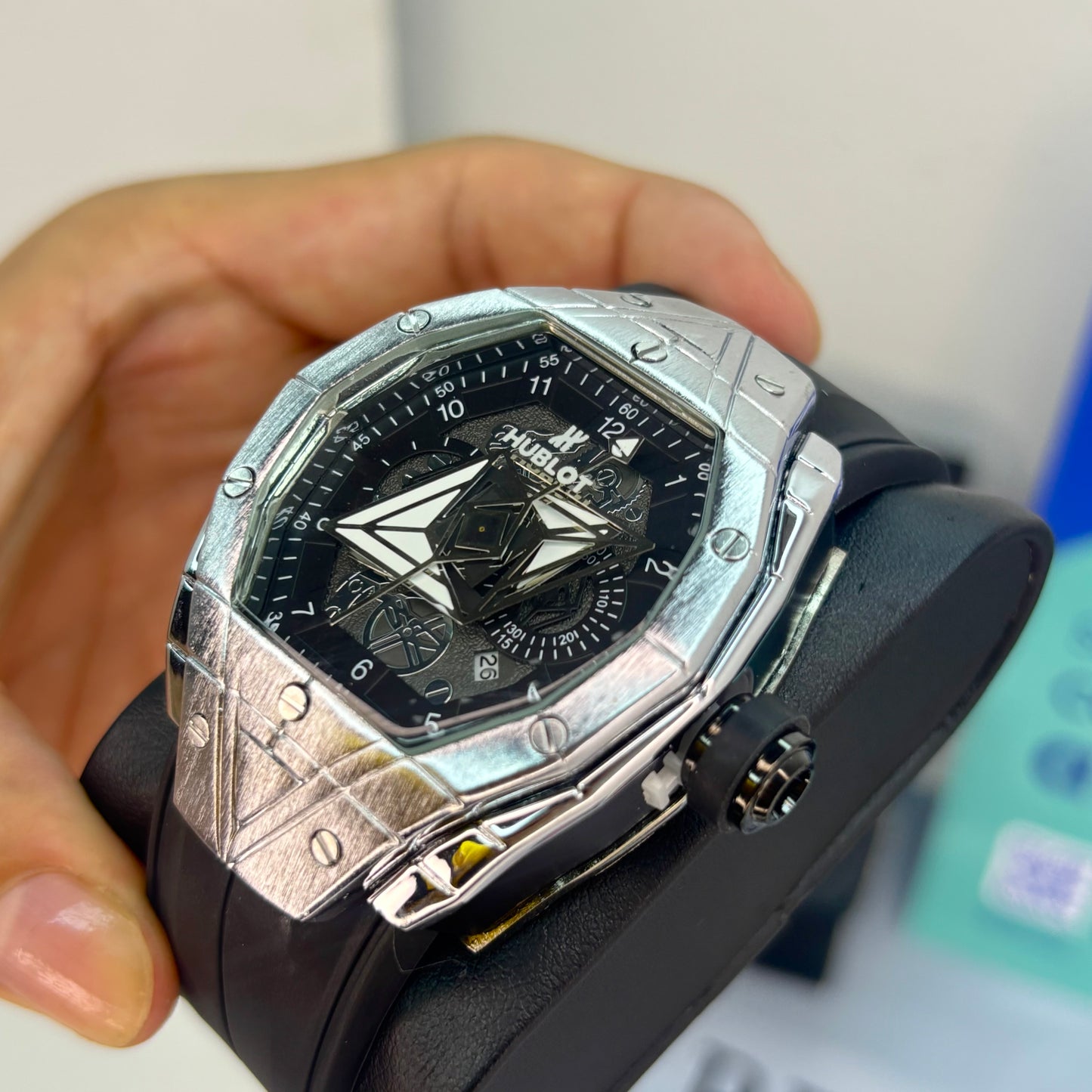 HUBLOT DIAMANTE PARA HOMBRE REF-NP