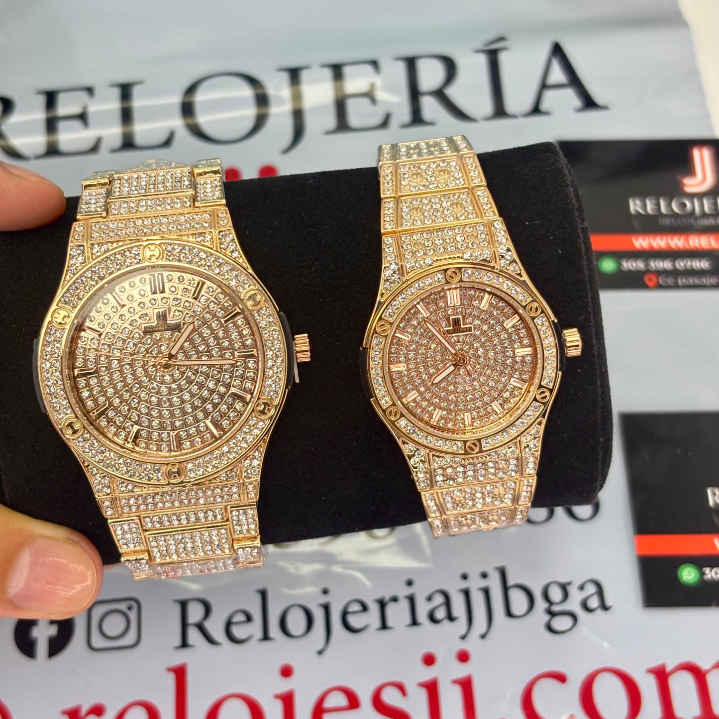 PAREJA HUBLOT CUB 882888 UNISEX REF-OR