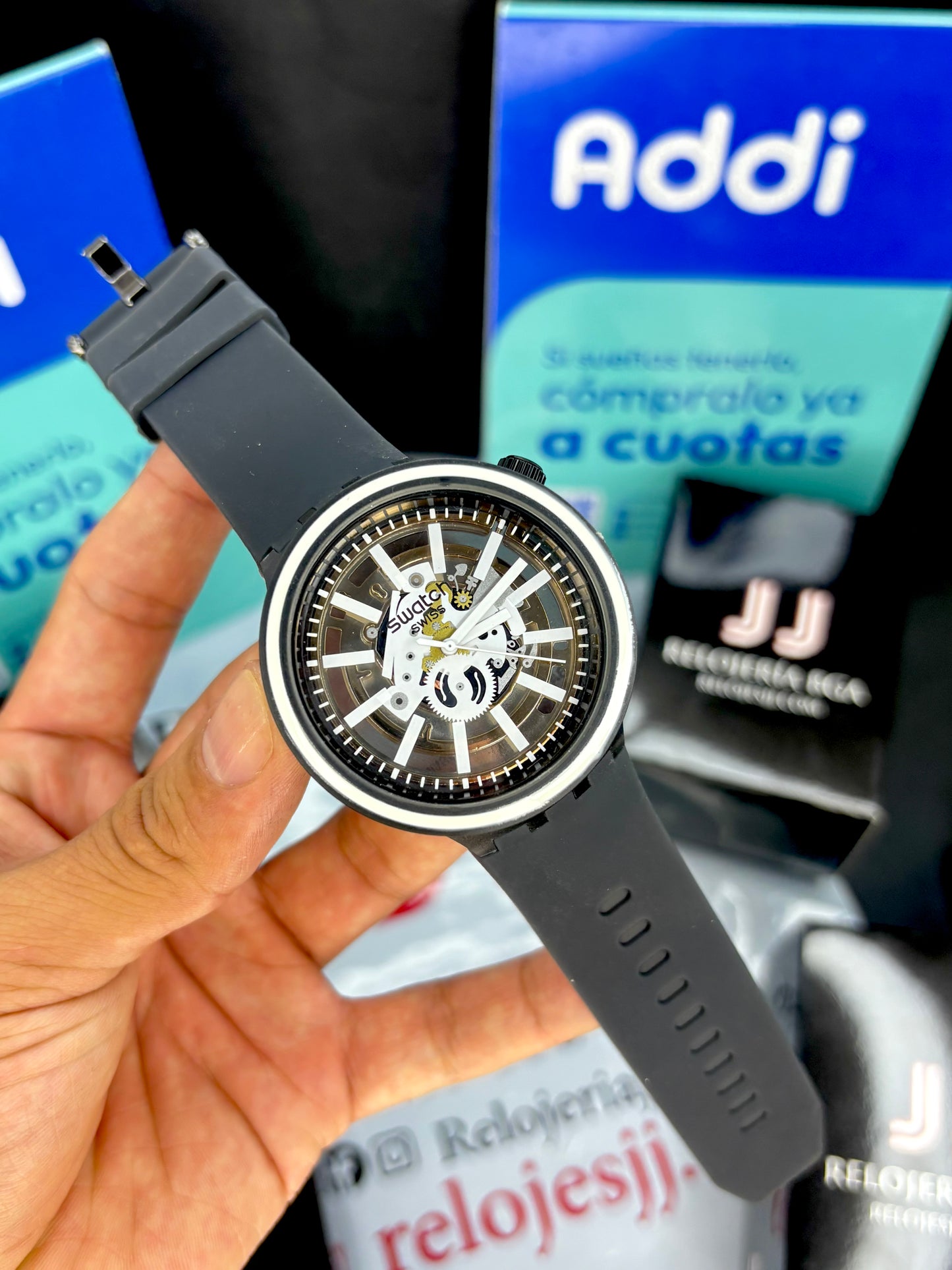 SWATCH SB0 NEGRO PARA HOMBRE REF-NB