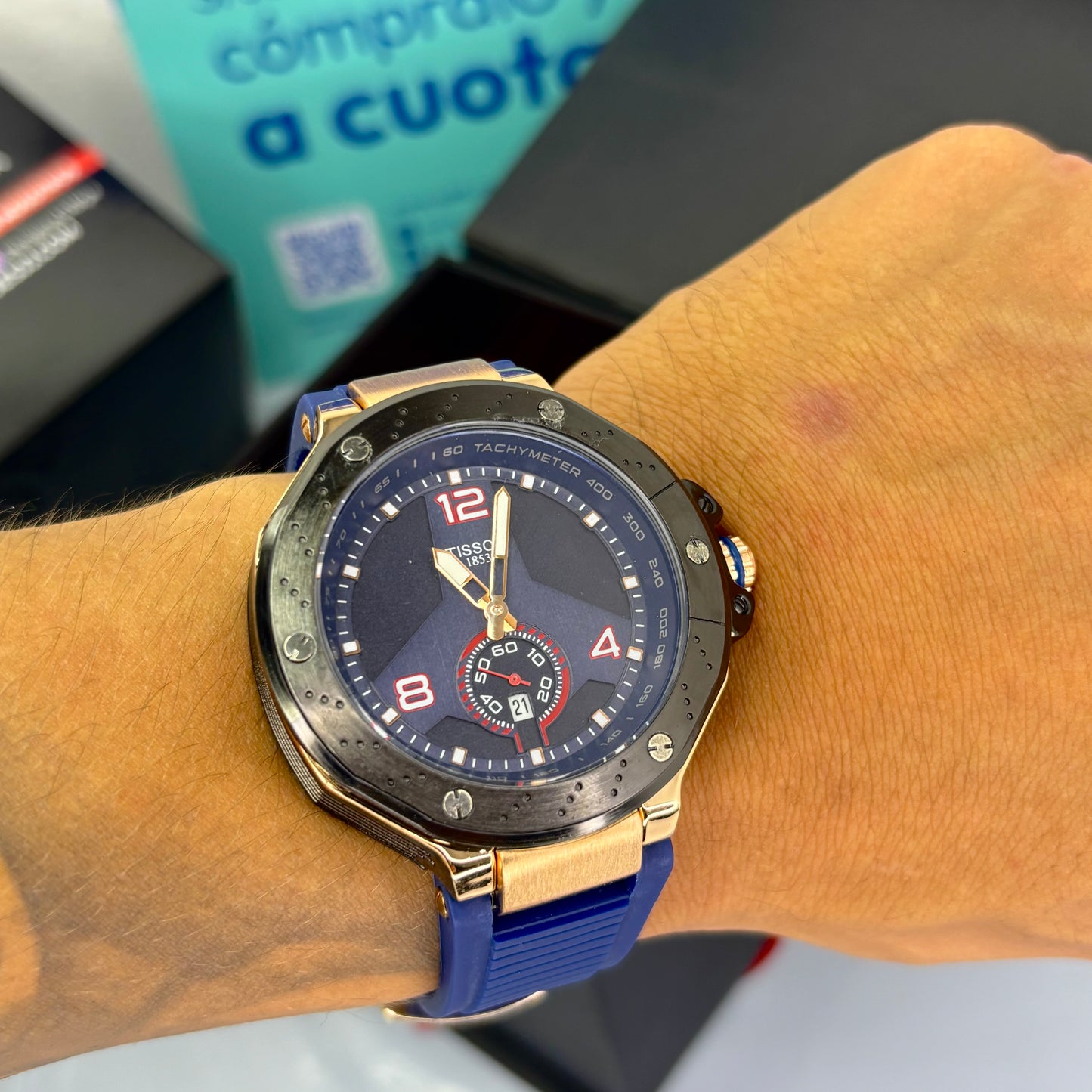 TISSOT 1853 MOTO GP PARA HOMBRE REF-ANA