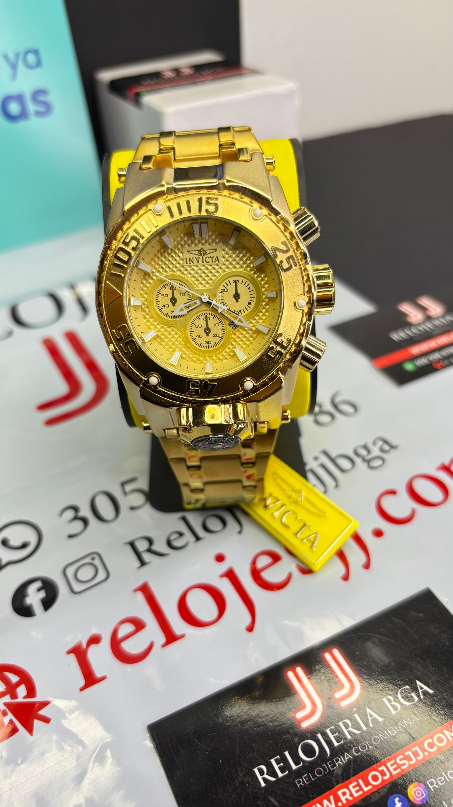 INVICTA PARA HOMBRE BOLT EN ACERO-DD
