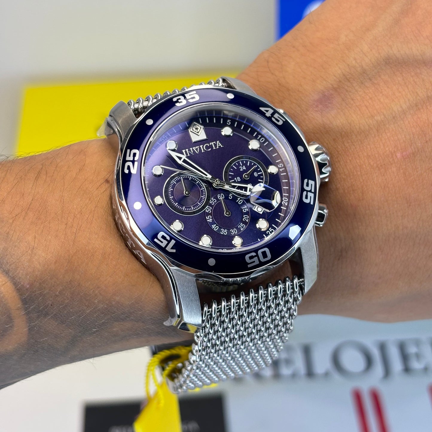 INVICTA PRO DIVER ORIGINAL PARA HOMBRE REF 47237- ACERO